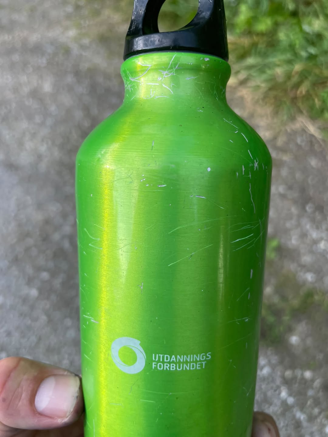 Found water bottle