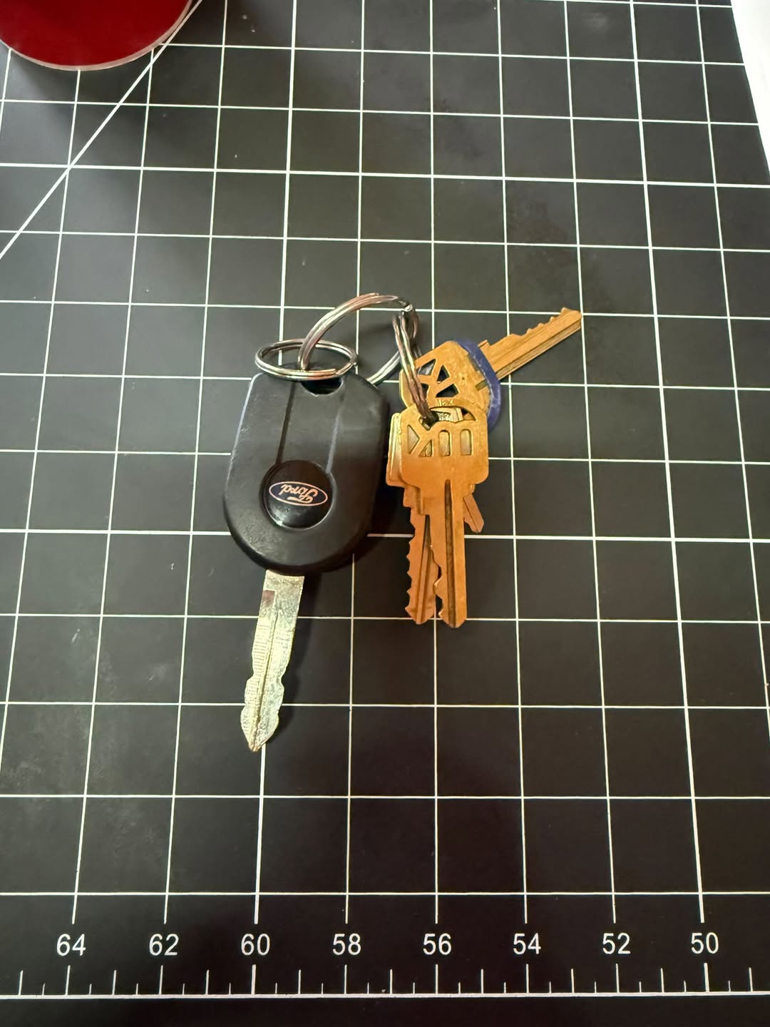 Found keys