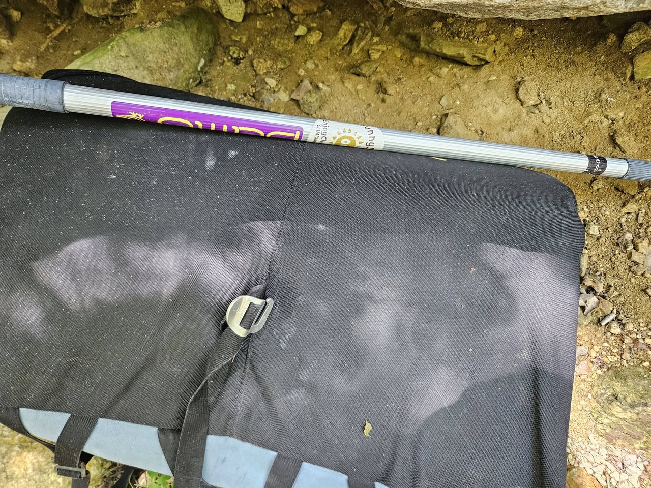Found climbing gear