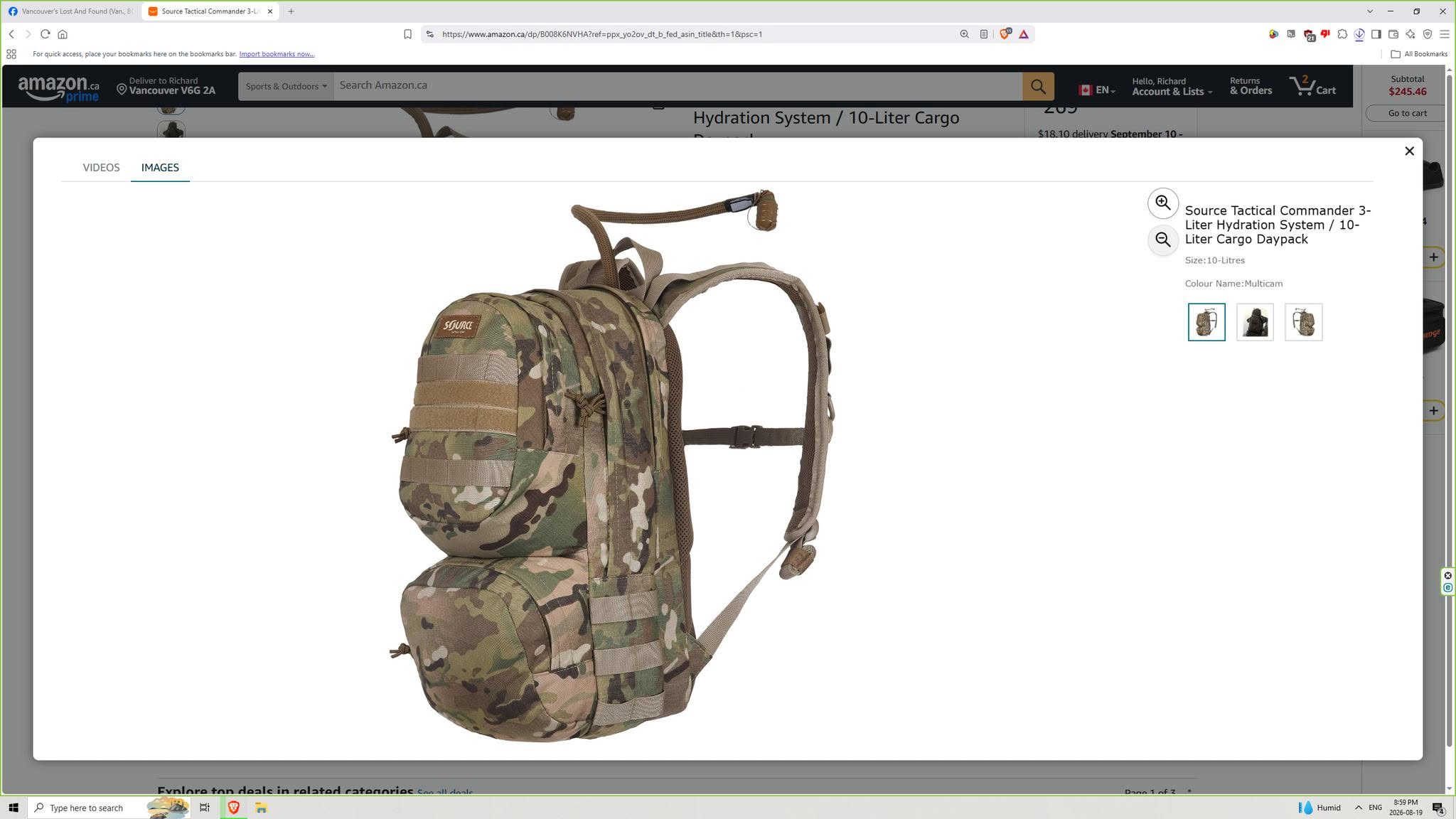Lost bag