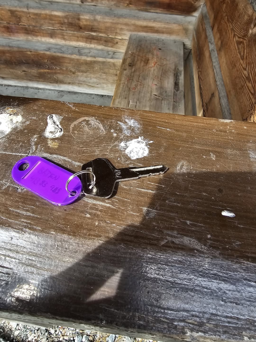 Found keys