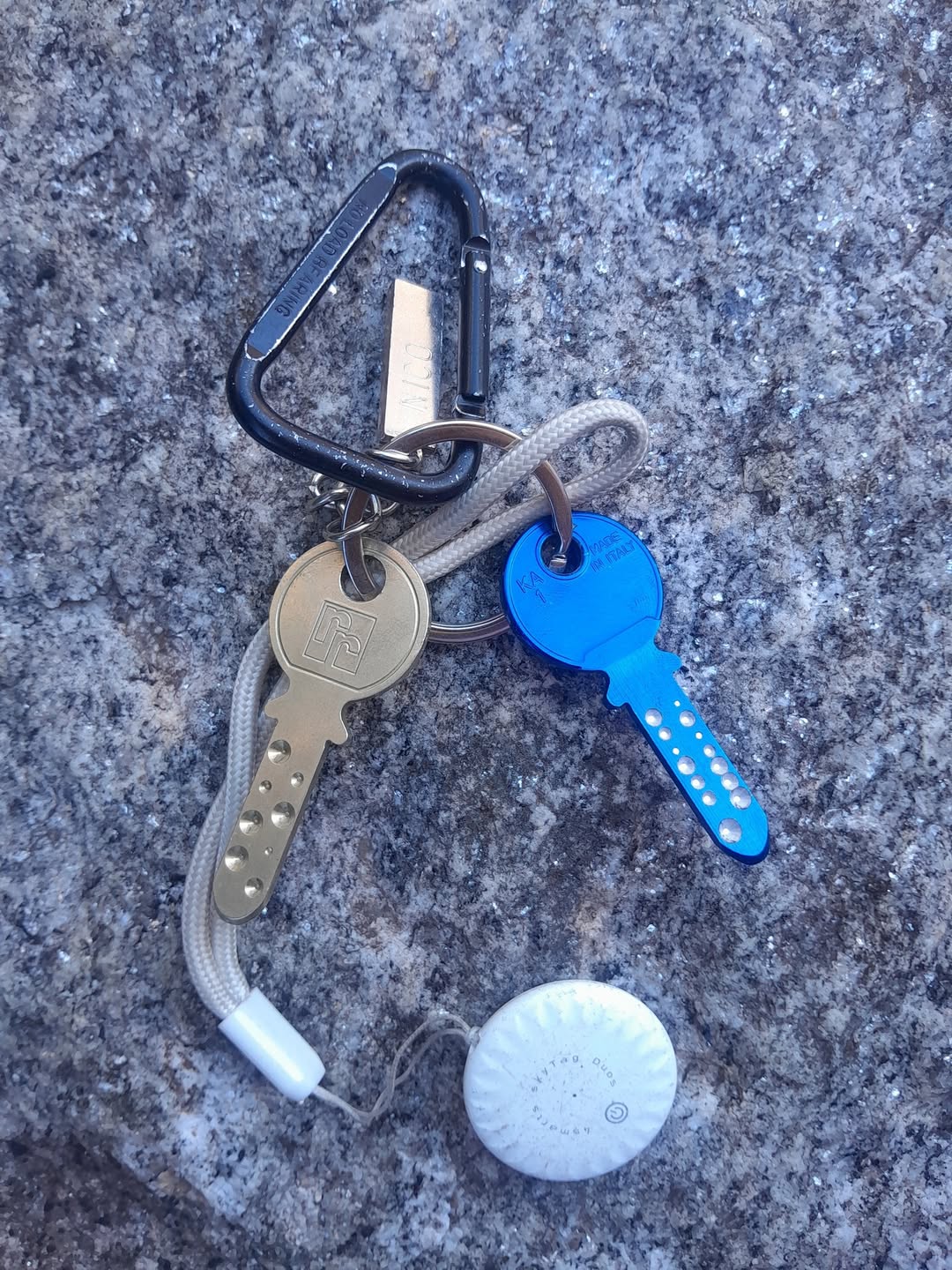 Found keys