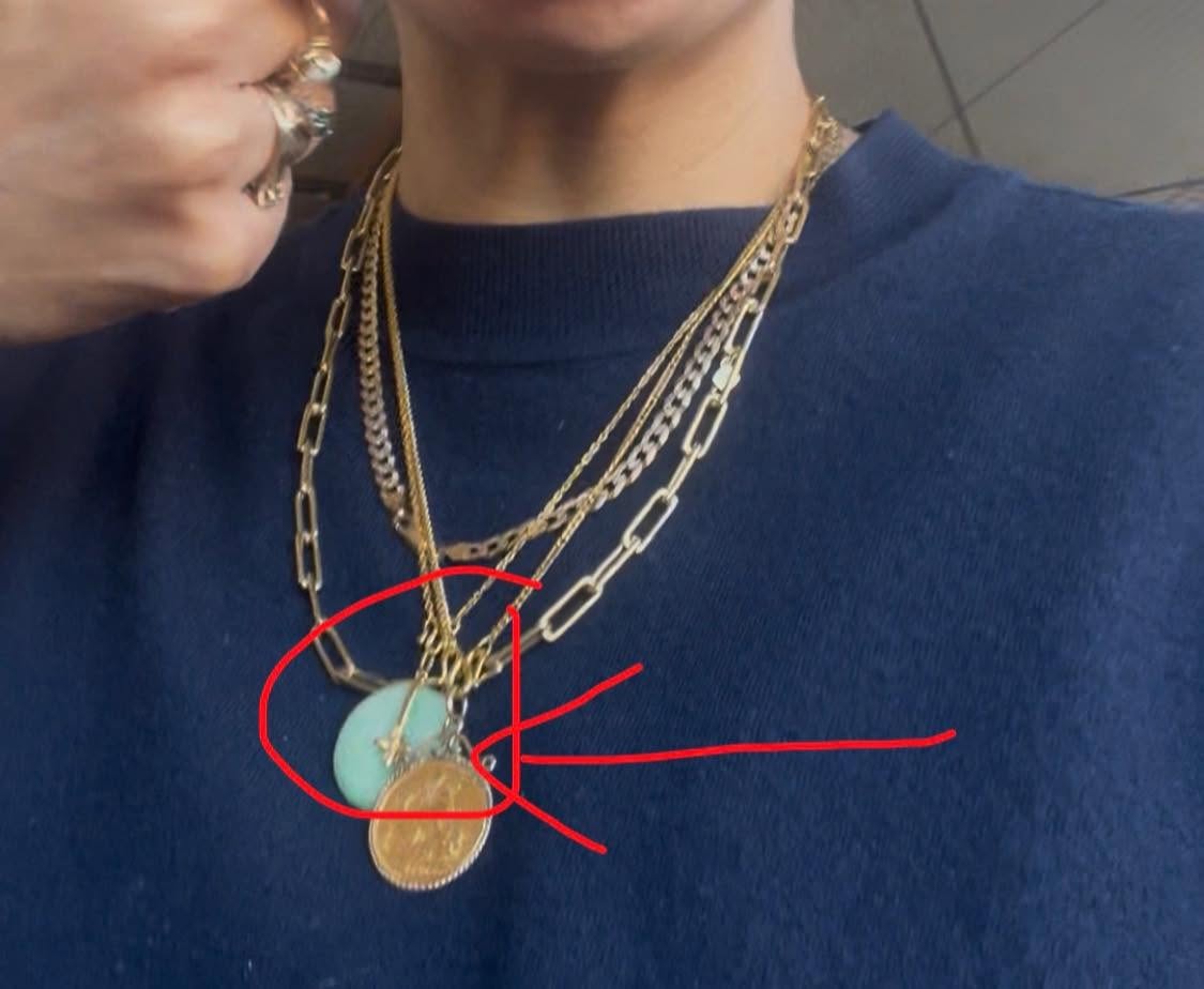 Lost necklace