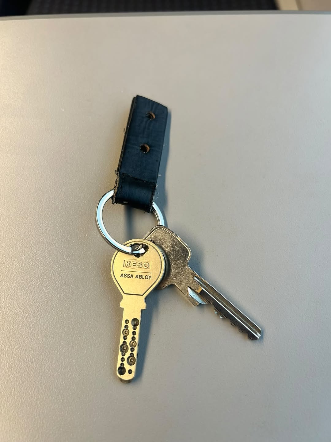 Found keys