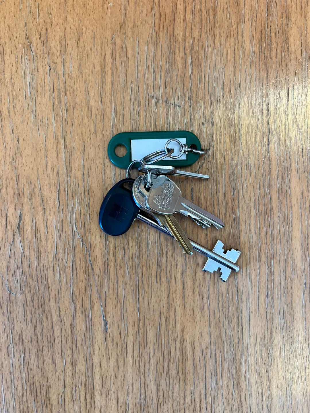 Found keys