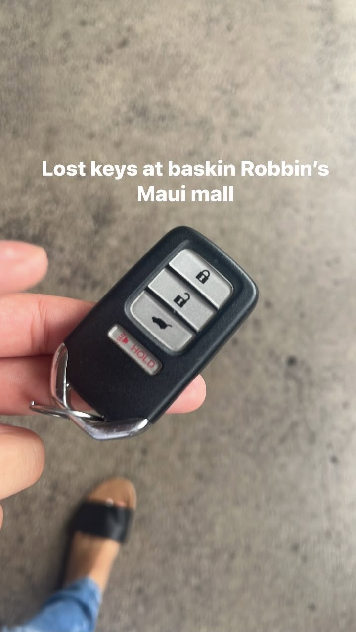 Found keys