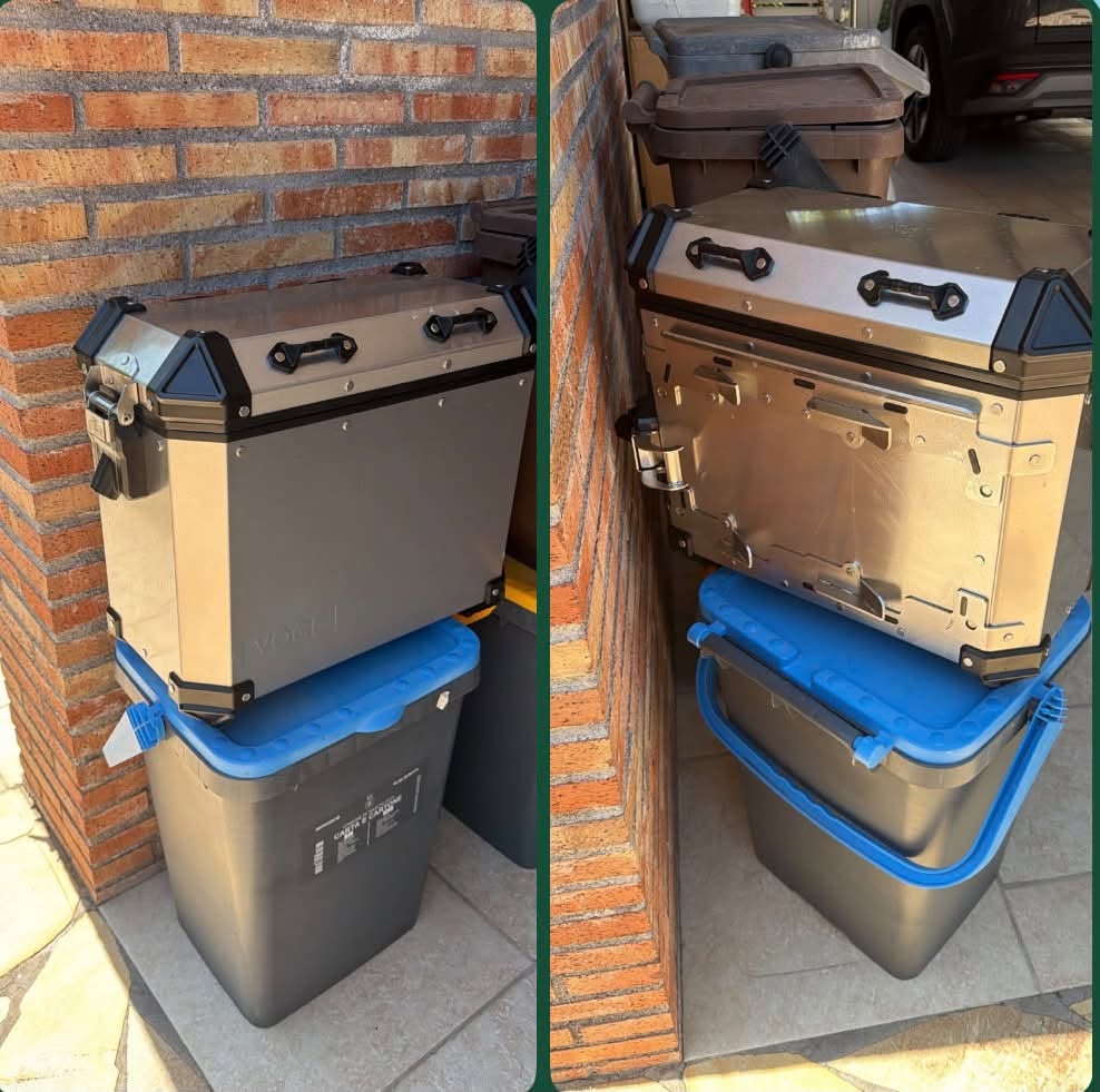 Found Motorcycle Case in Catania
