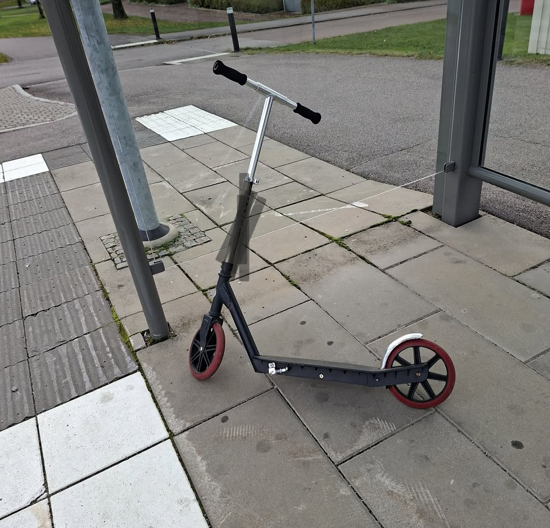 Found scooter
