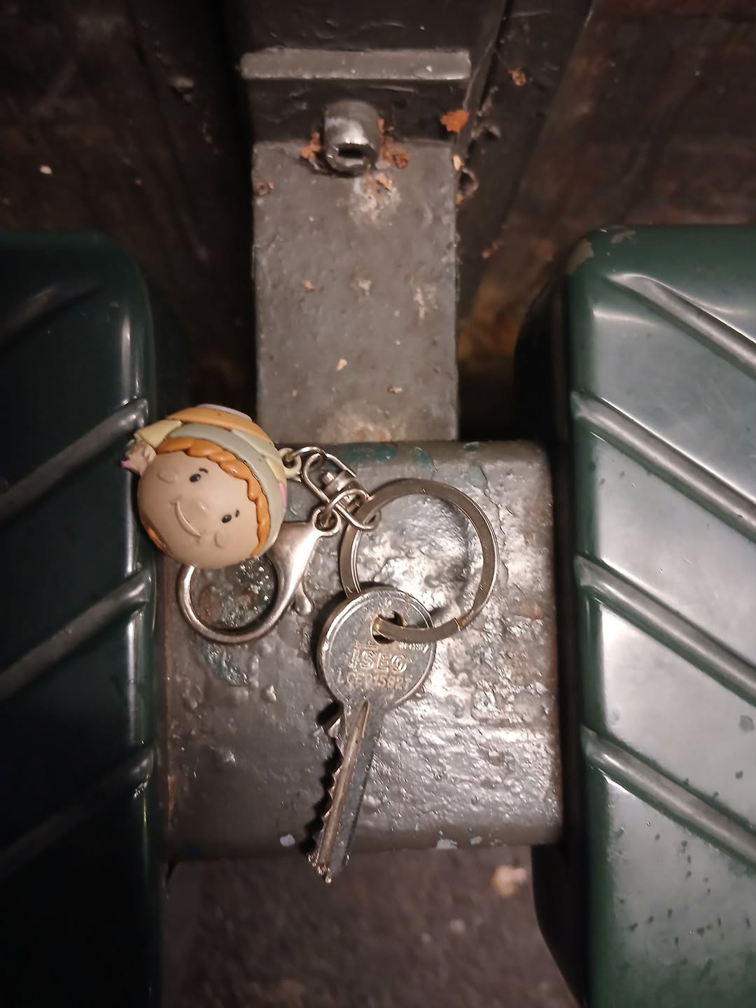 Found keys