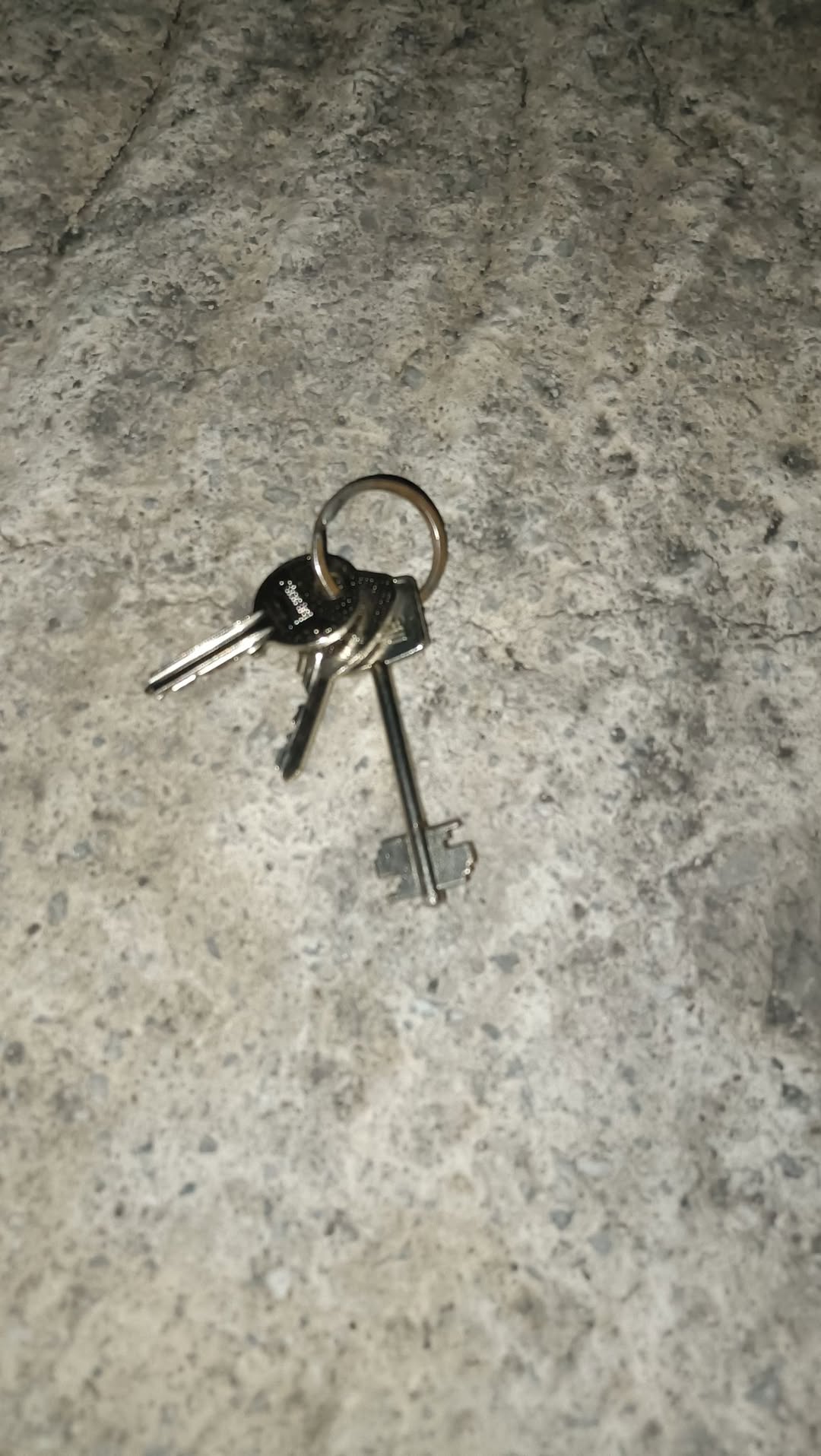Found keys