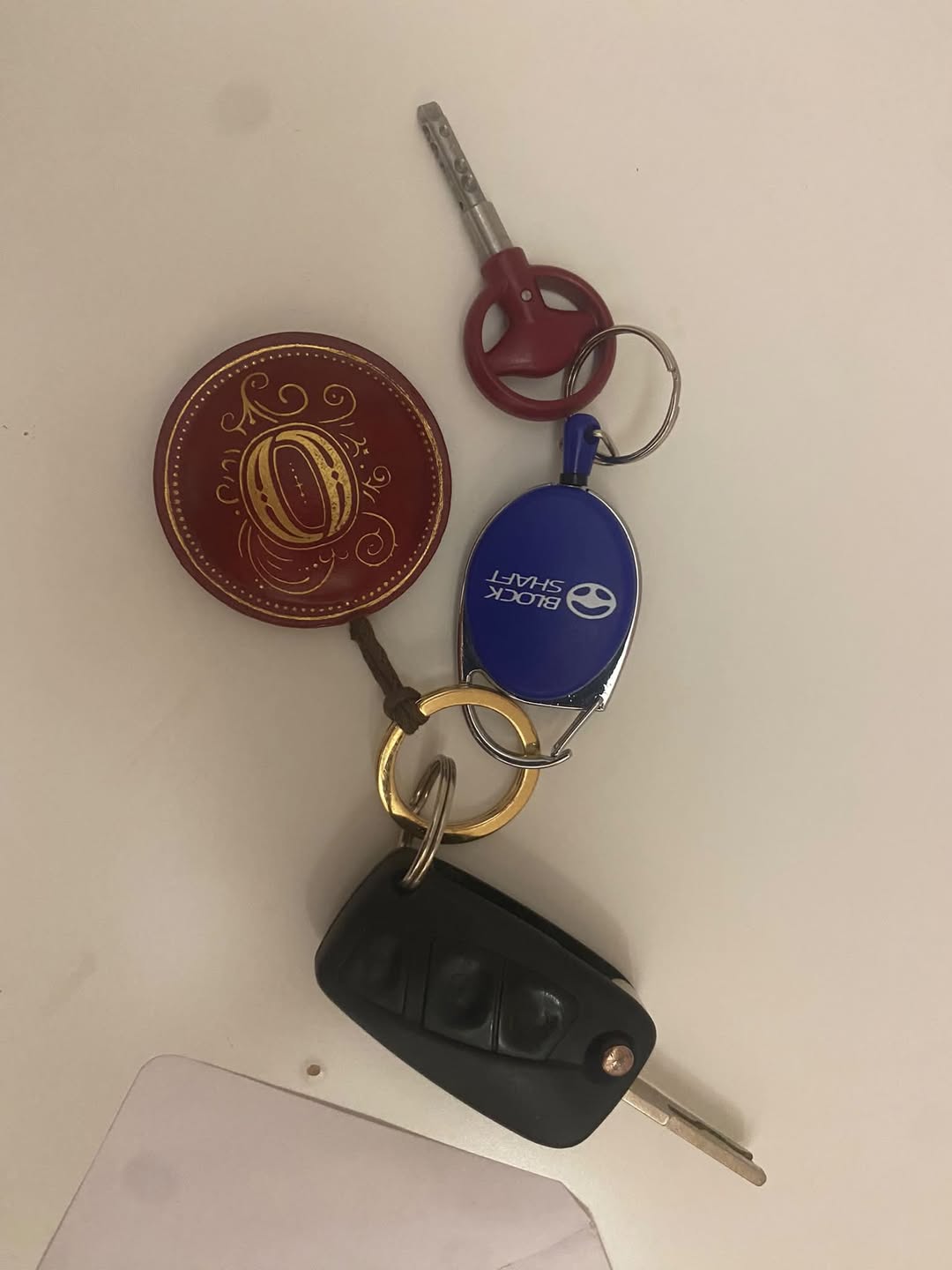 Found keys