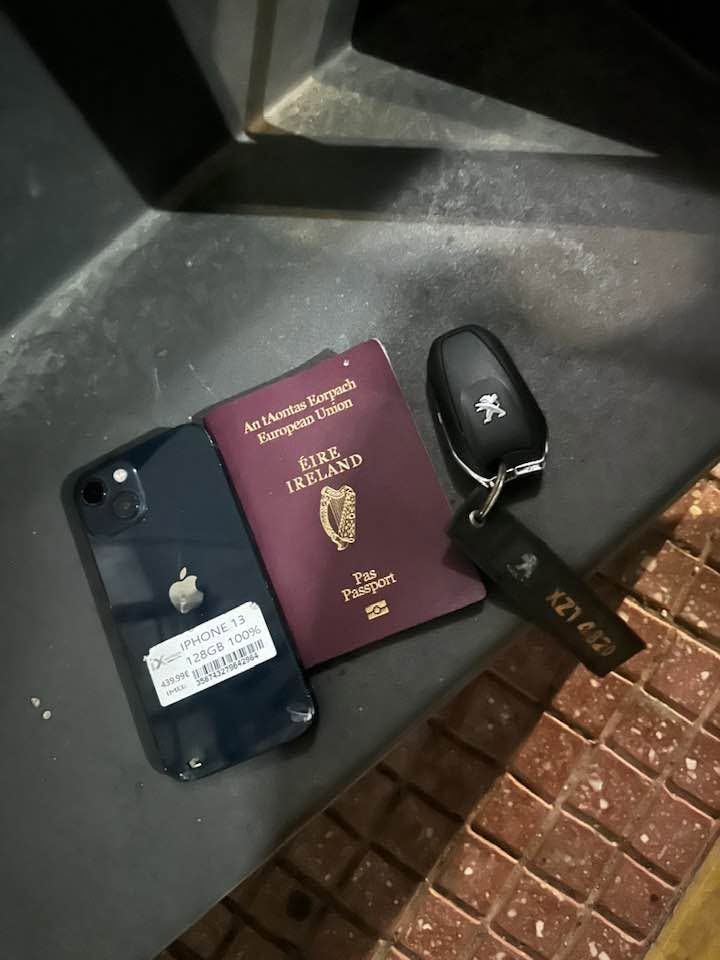 Found passport