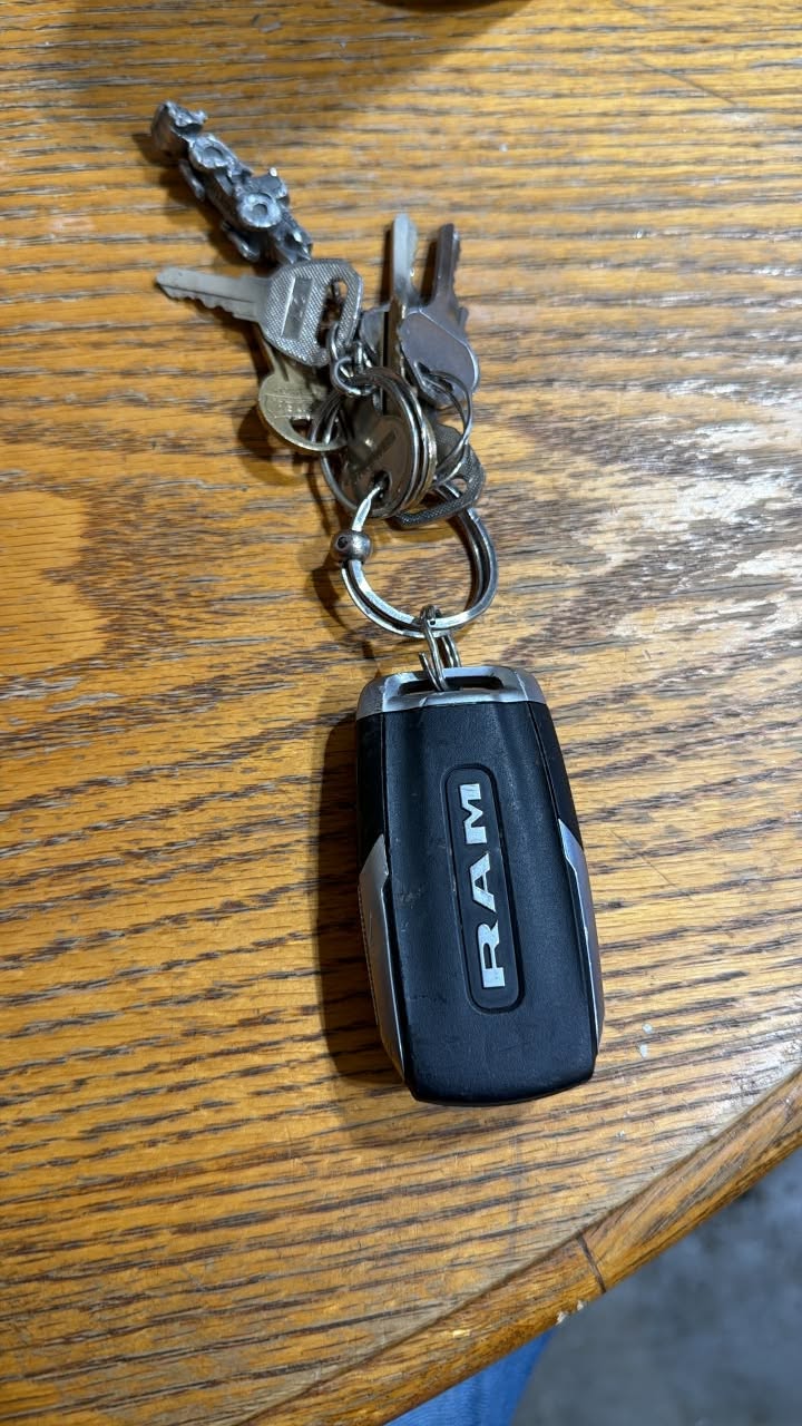 Found keys