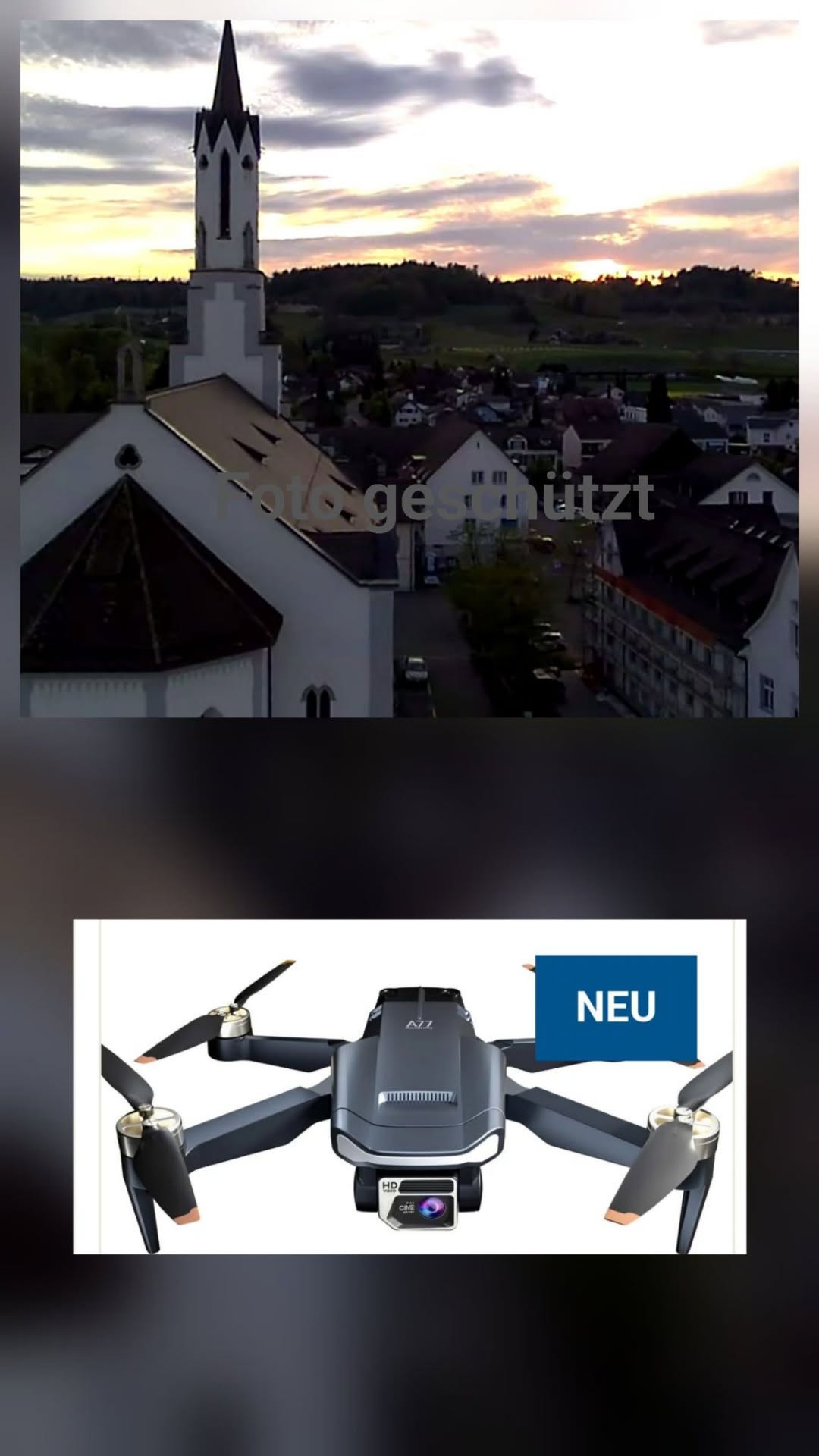 Lost Drone in Leuggern