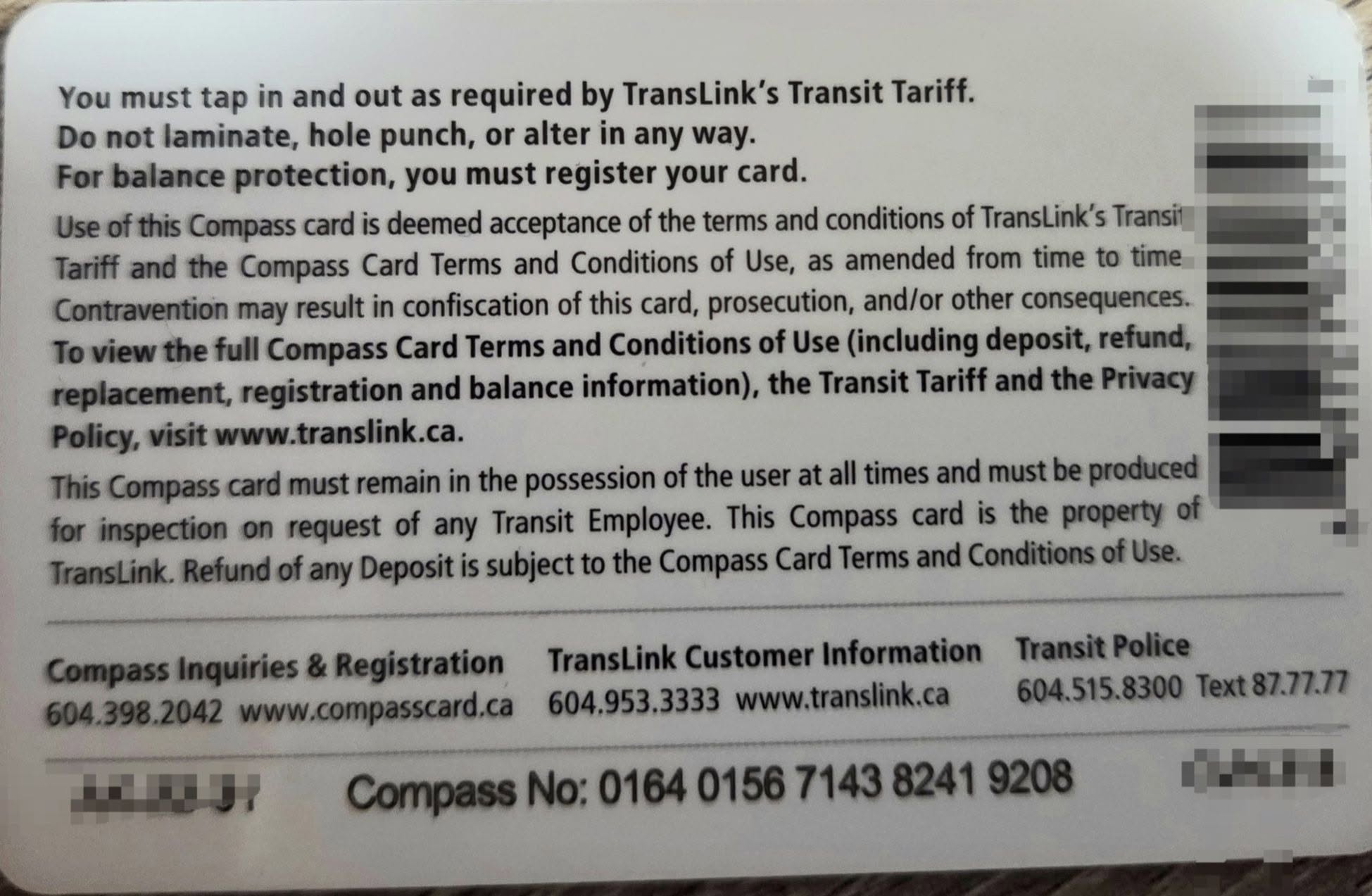 Found card