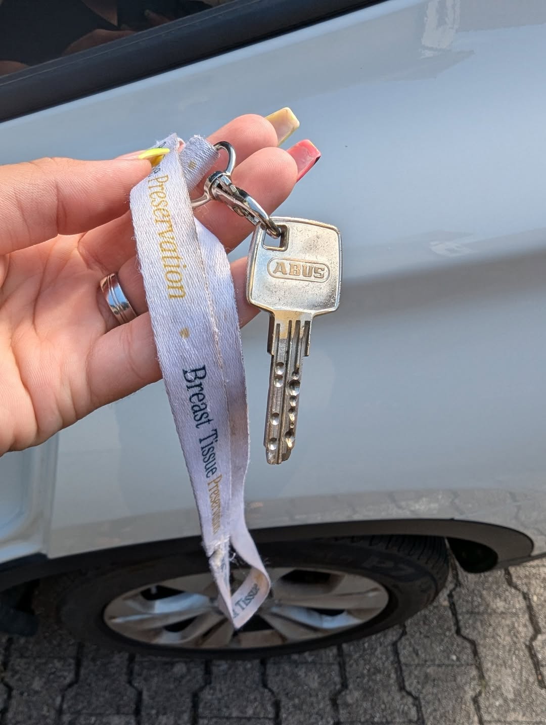 Found keys