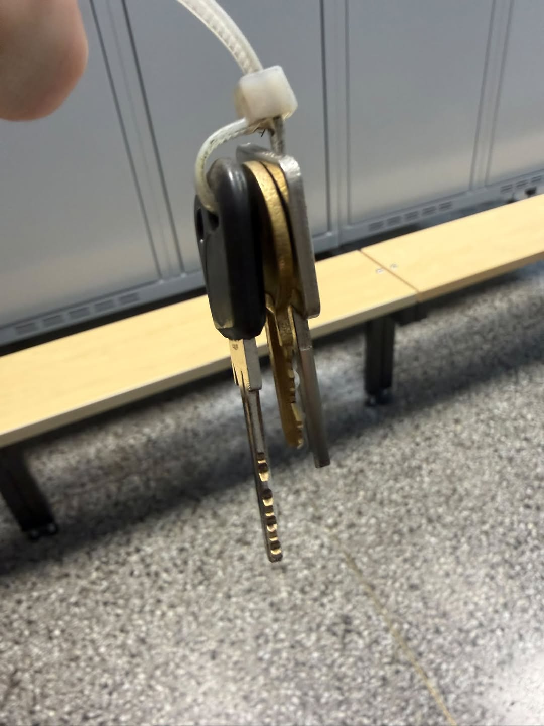 Found keys