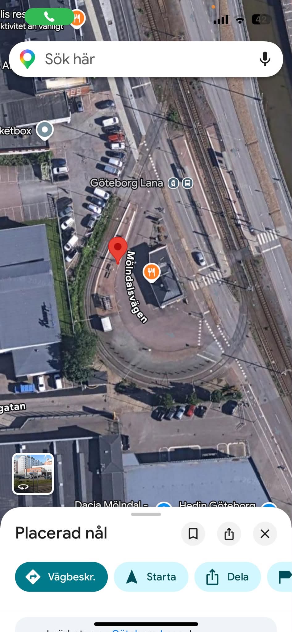 Lost Digital Device in Gothenburg