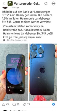 Lost Phone in Munich
