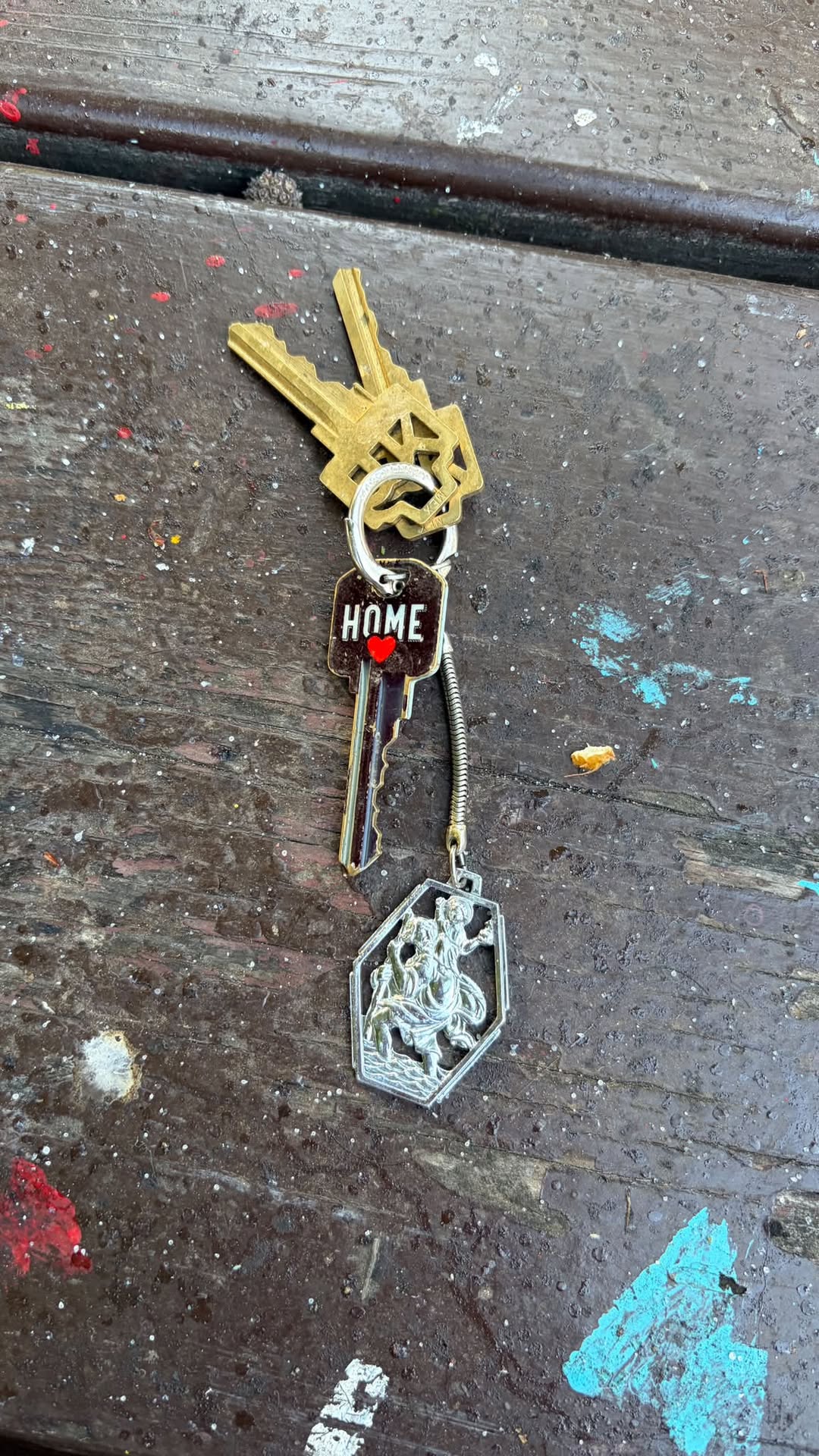 Found keys