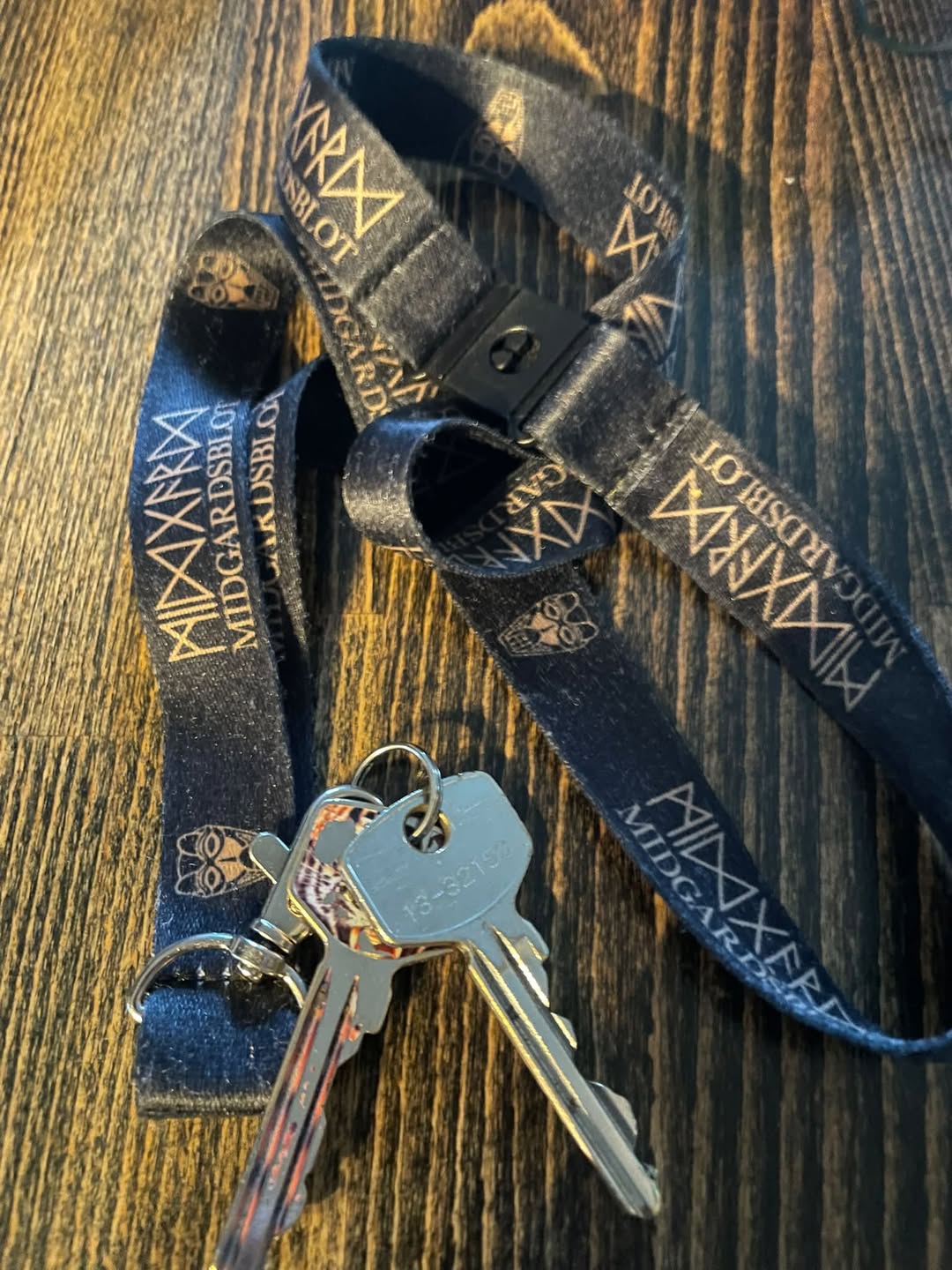 Found keys