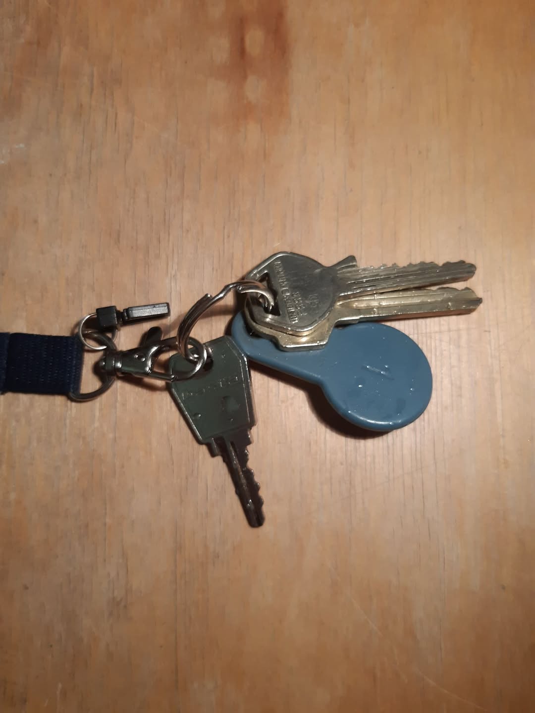 Found keys