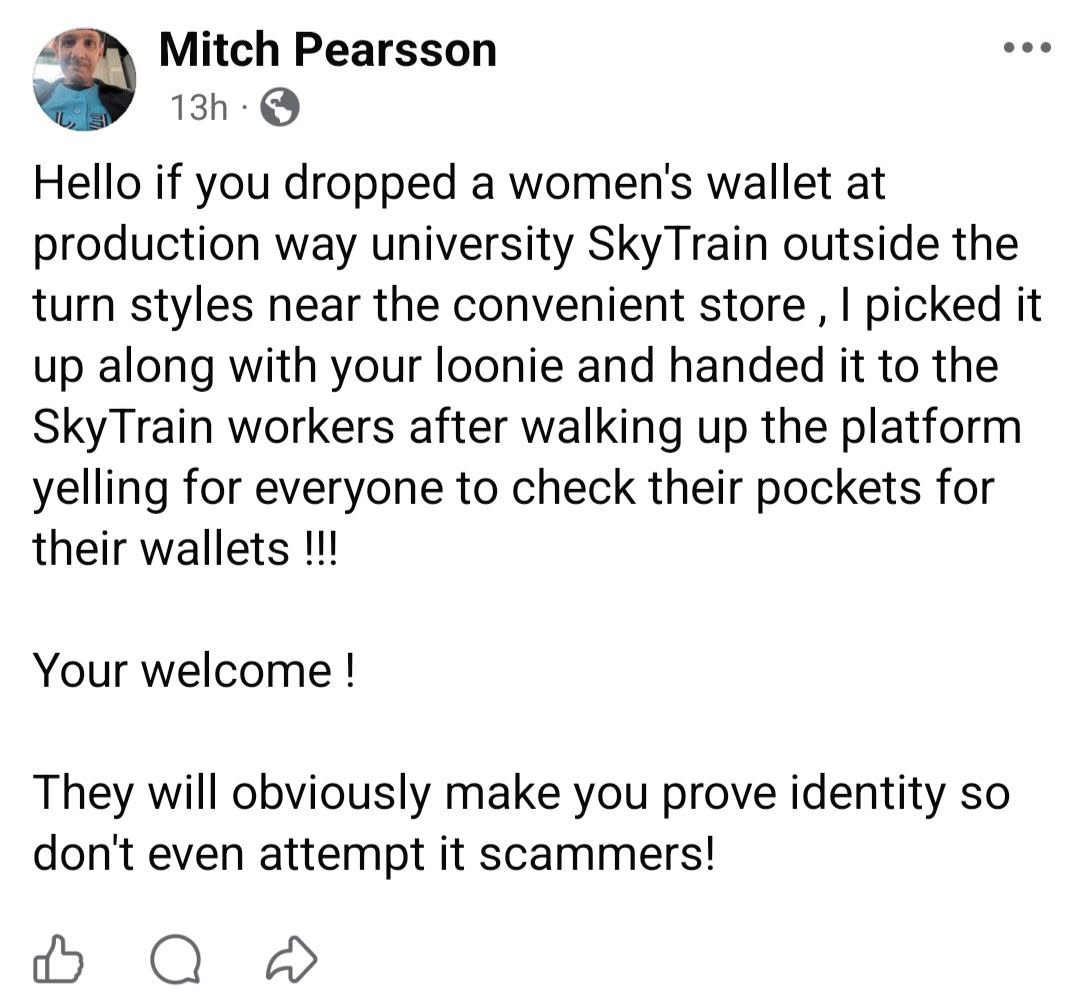 Found wallet
