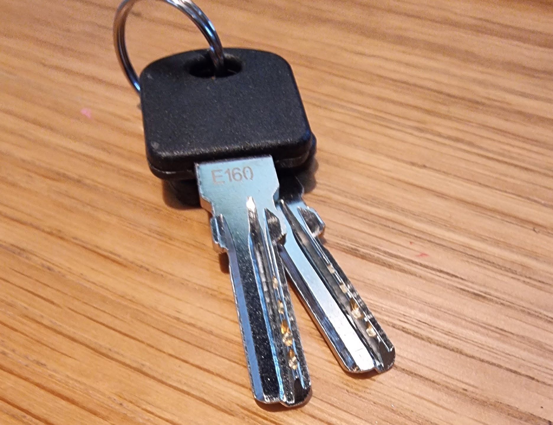 Found keys
