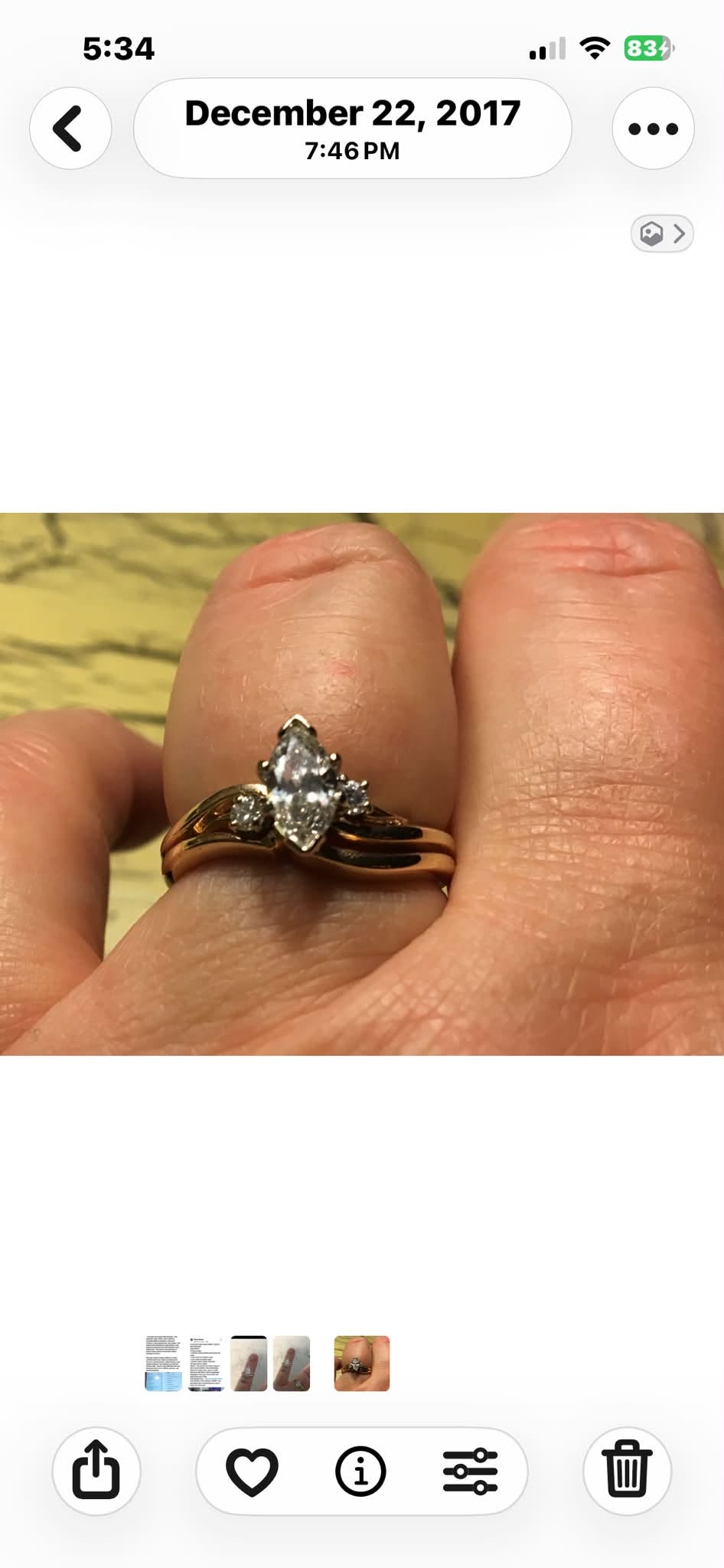 Lost Ring in Des Moines