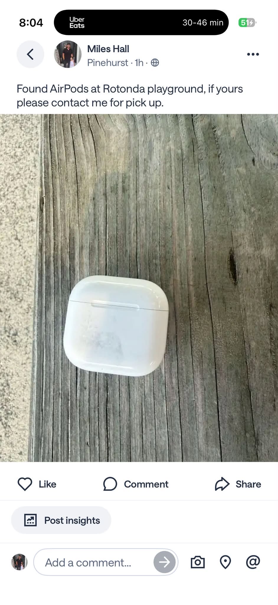 Found Airpods in Rotonda West