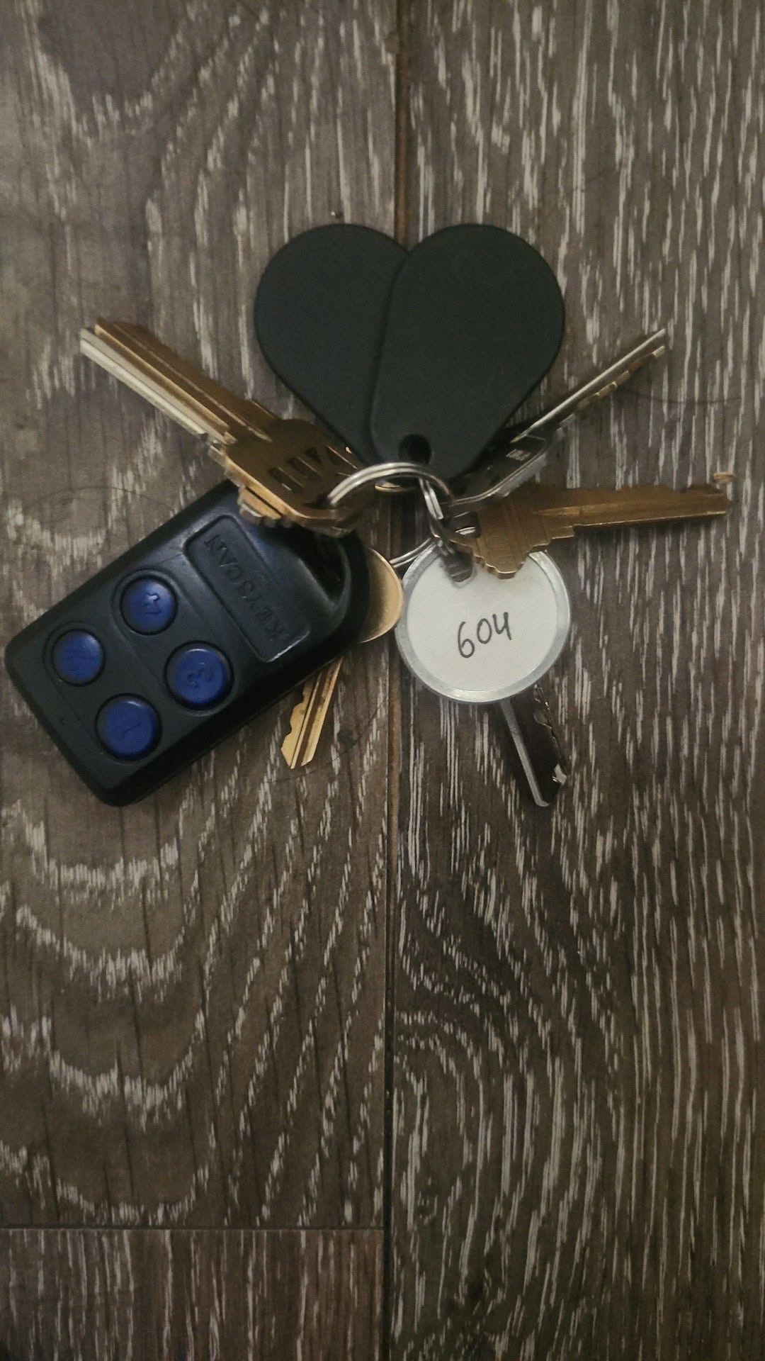 Found keys