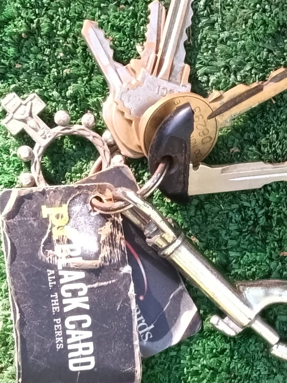 Found keys