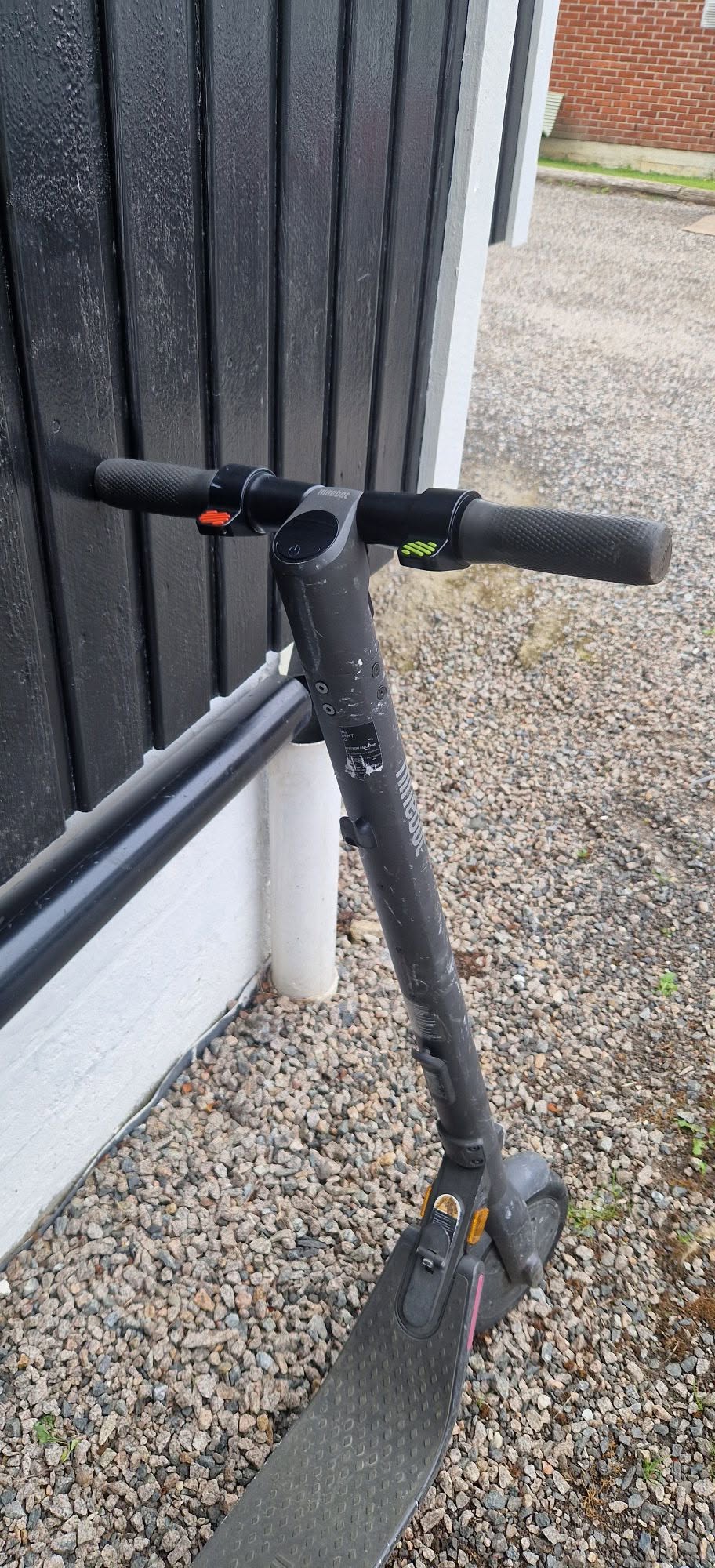 Found electric scooter