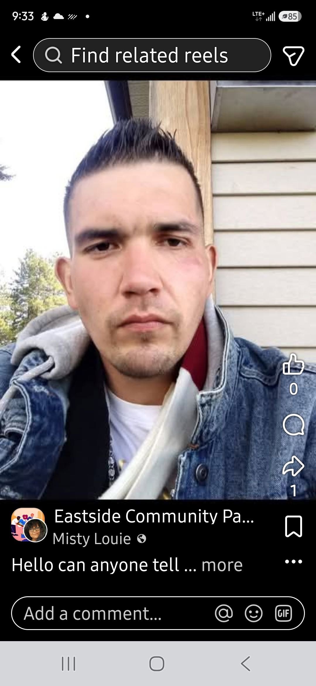 Lost Person in Vancouver