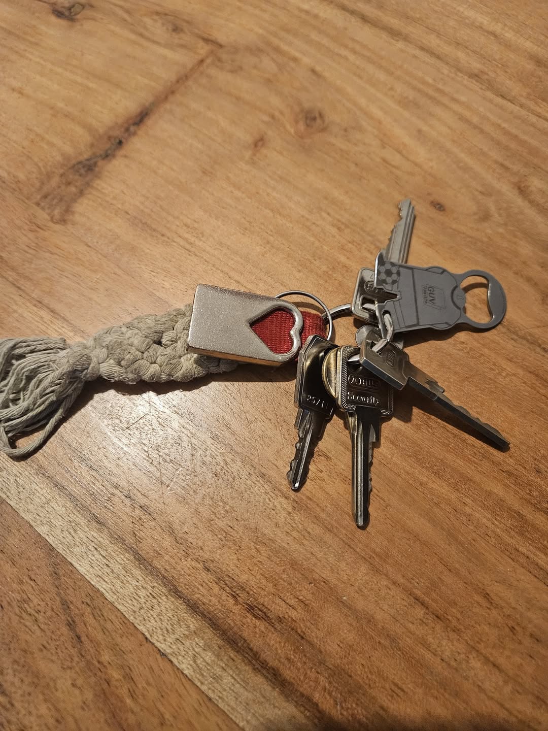 Found keys