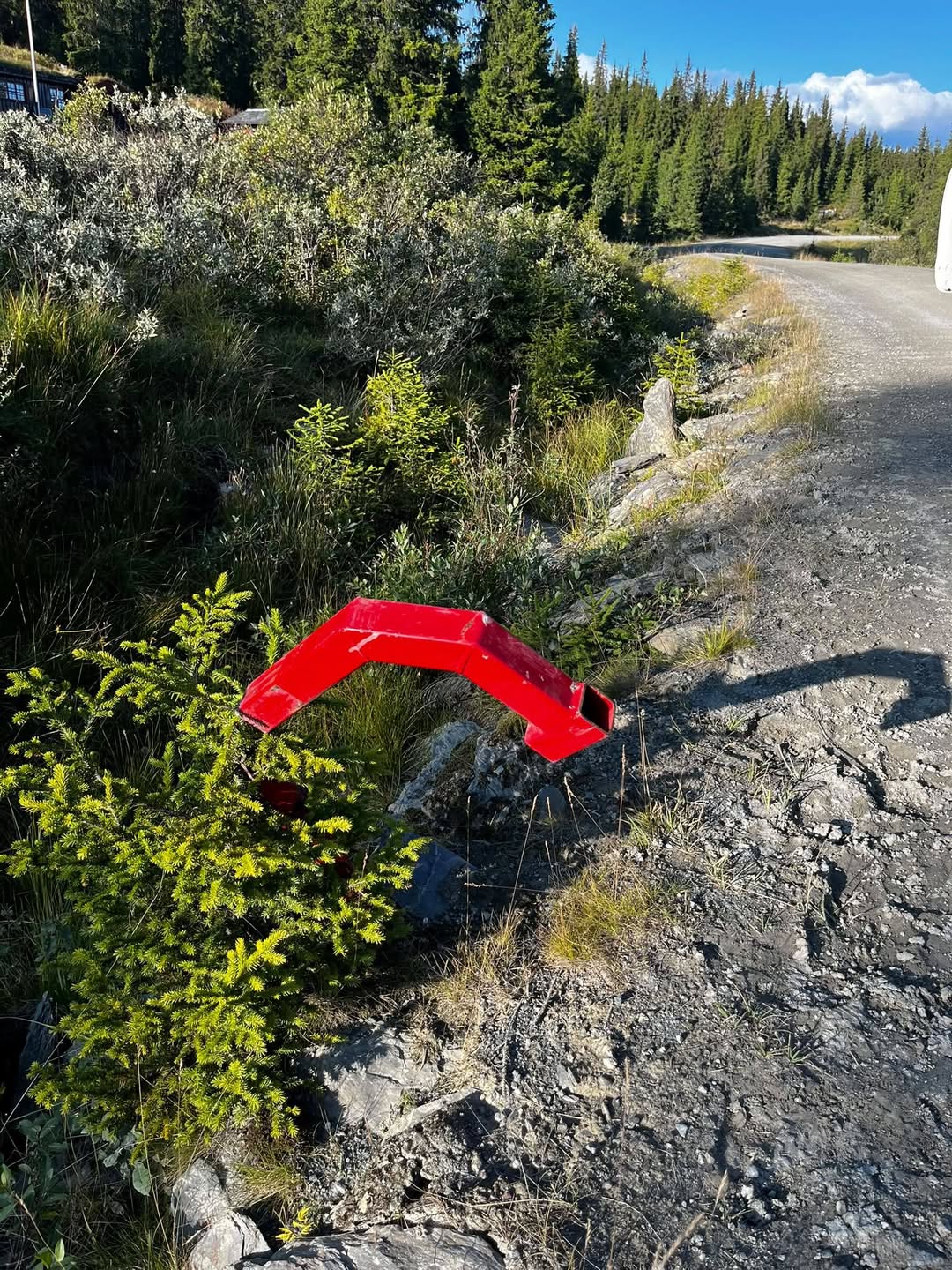 Found Vehicle Part in Valdres
