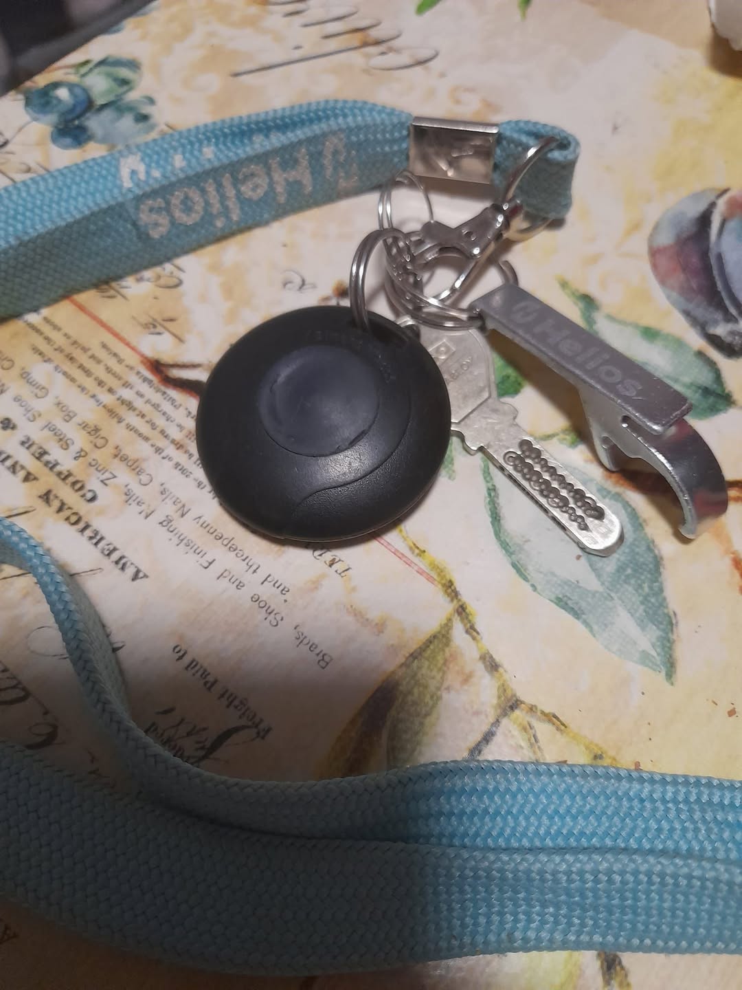 Found keys