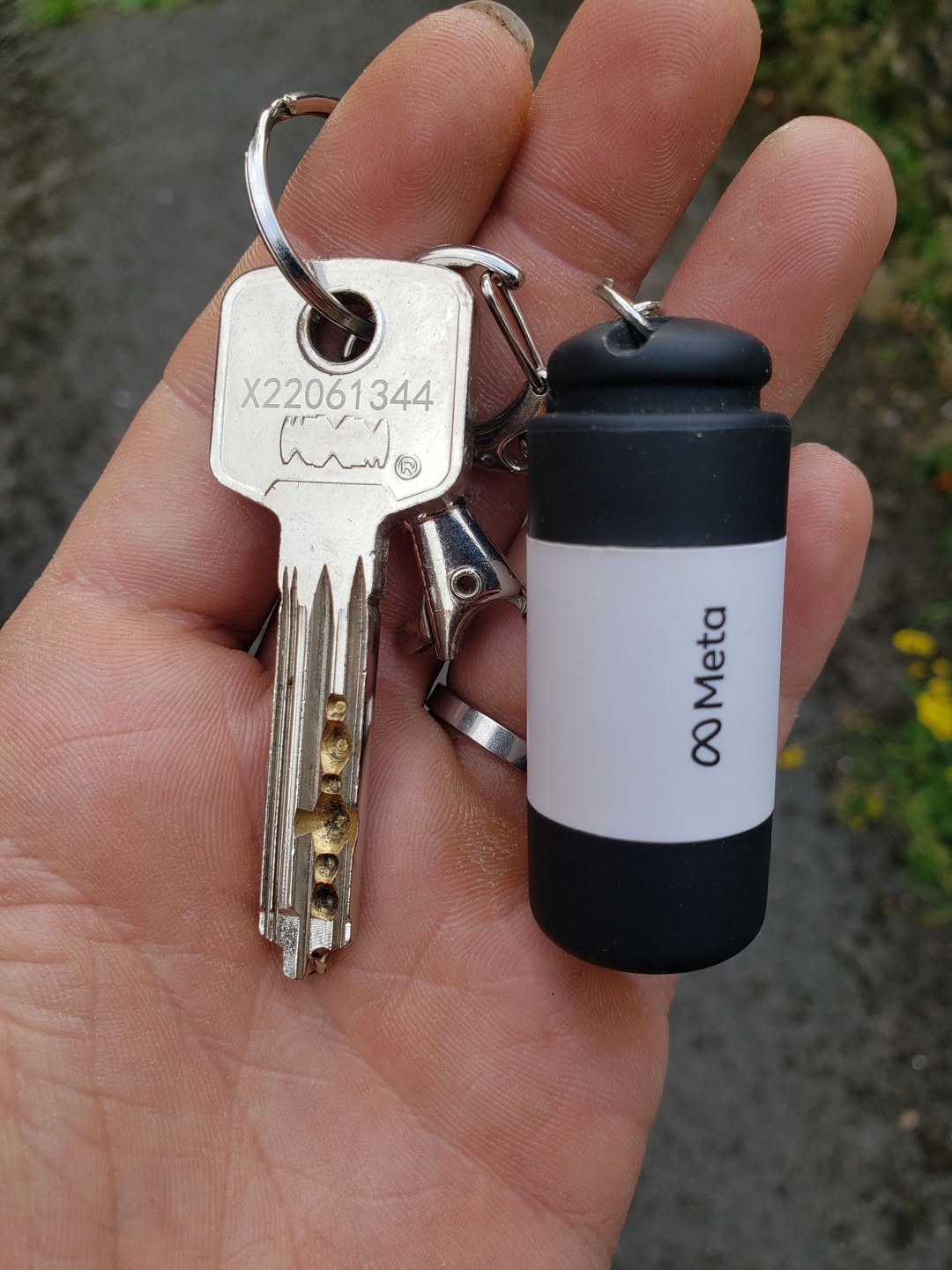 Found keys