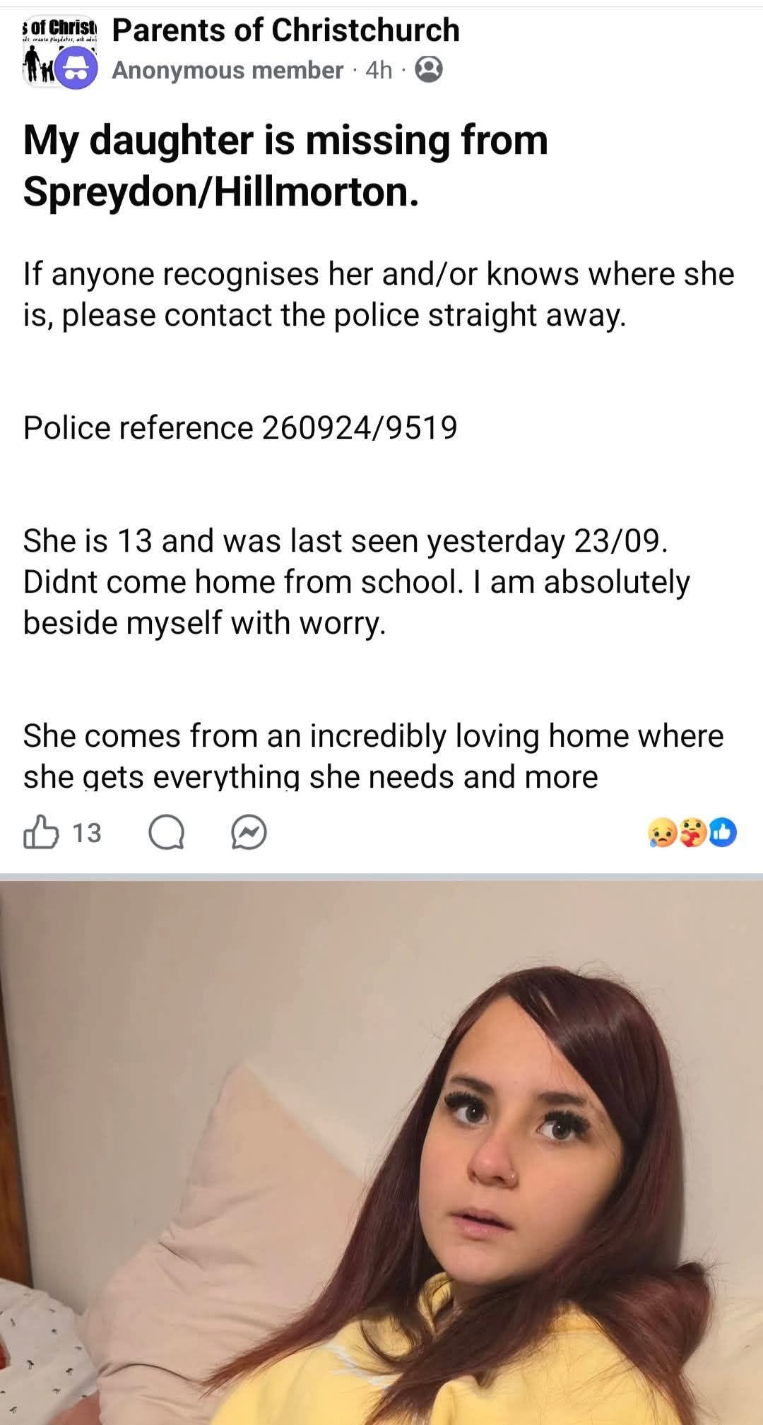 Lost person