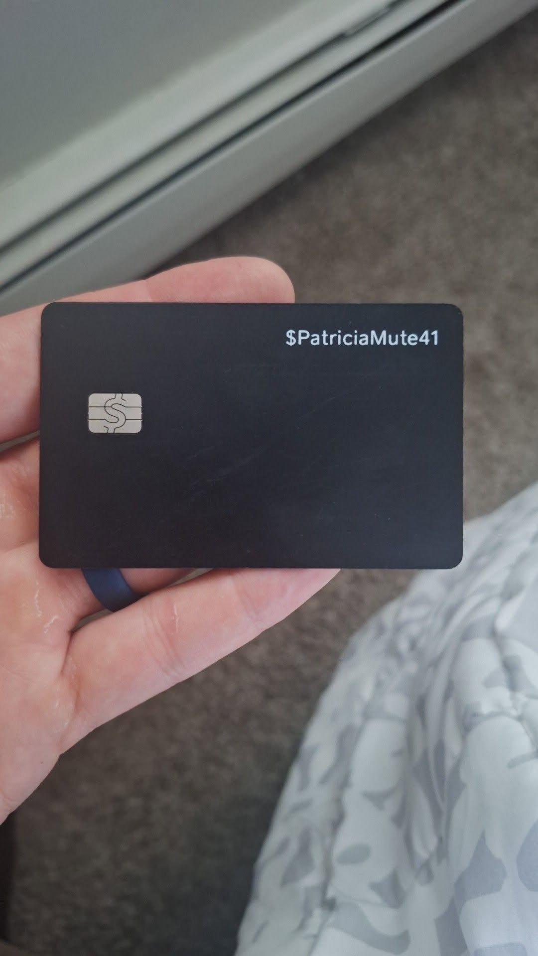 Found debit card