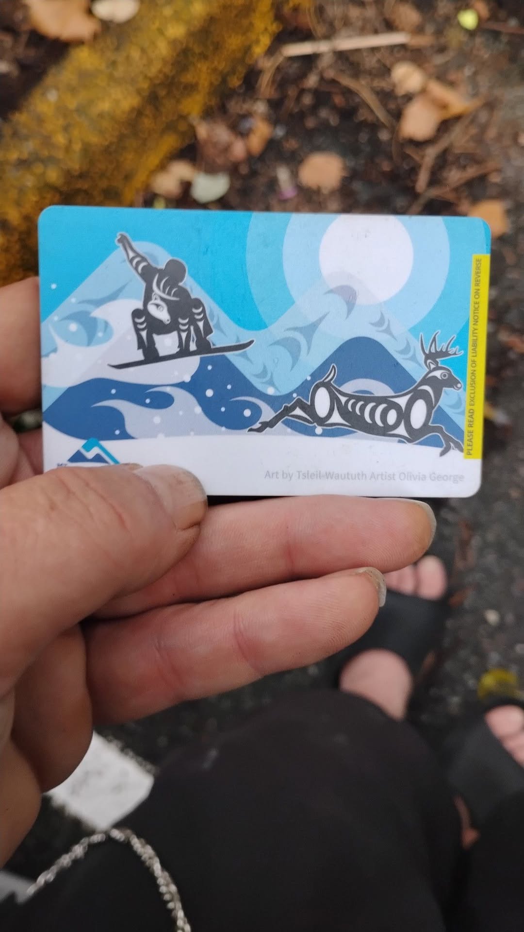 Found card