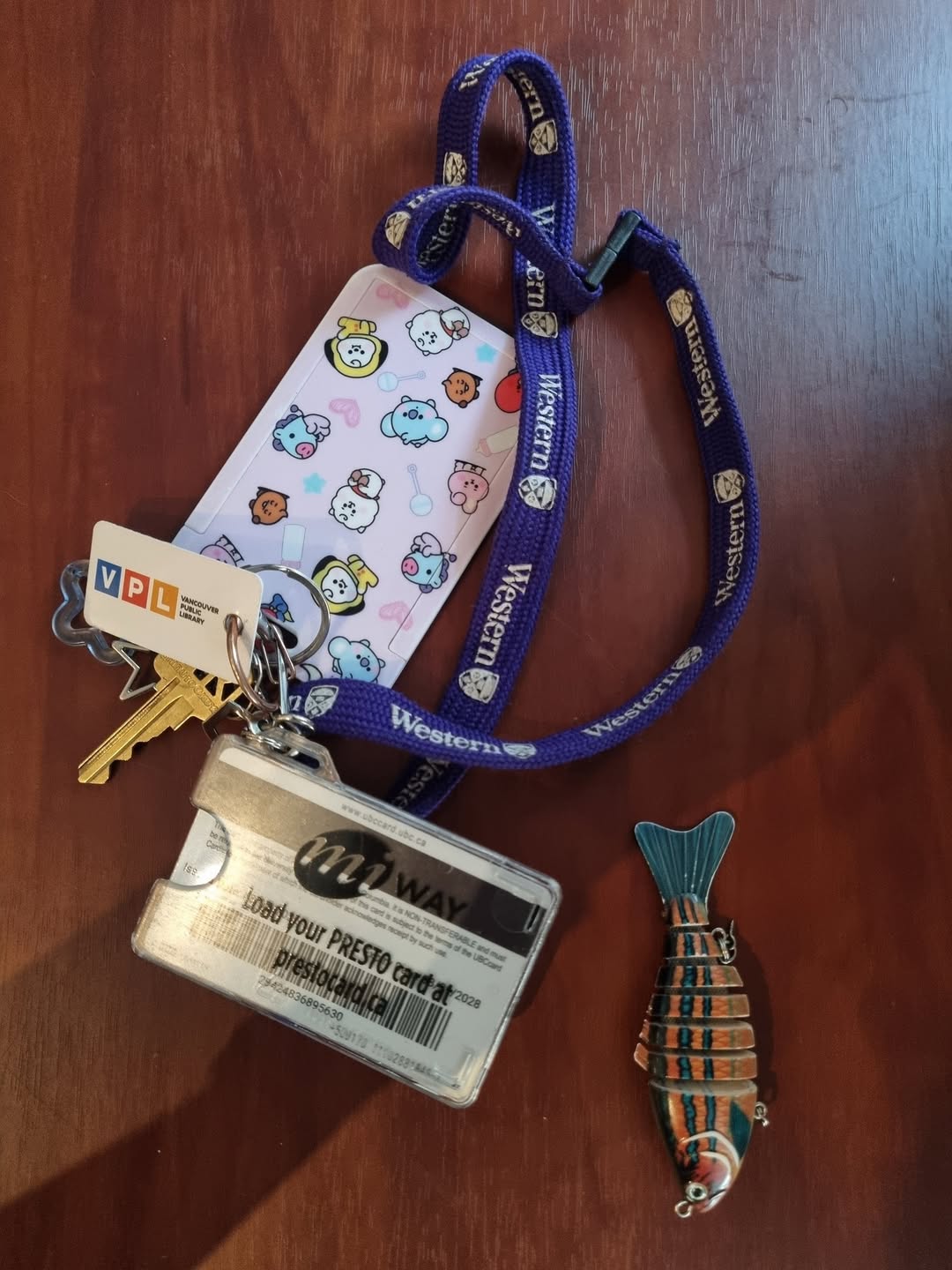 Found keys