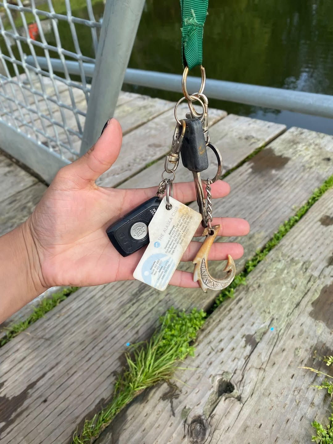 Found keys