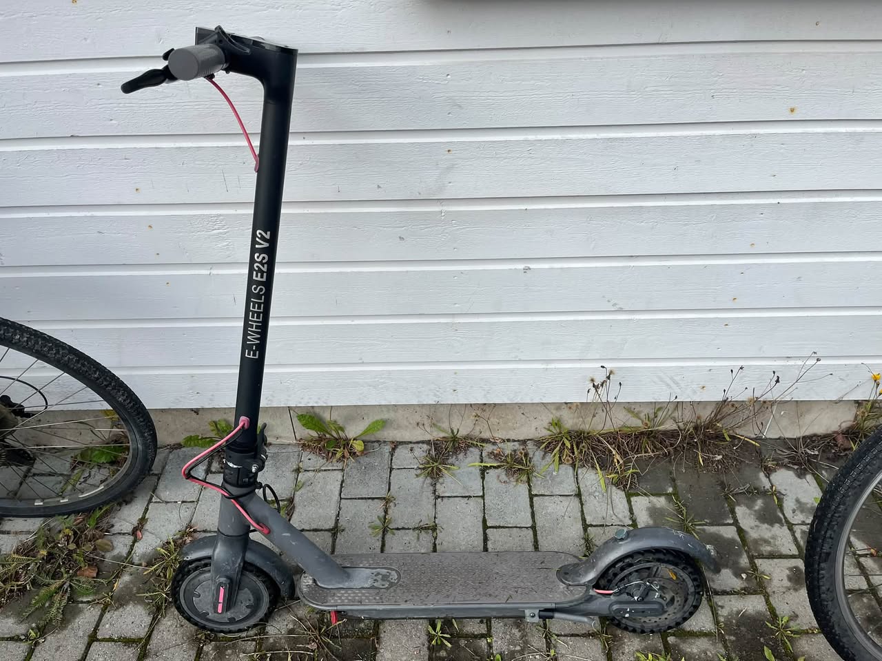 Found electric scooter