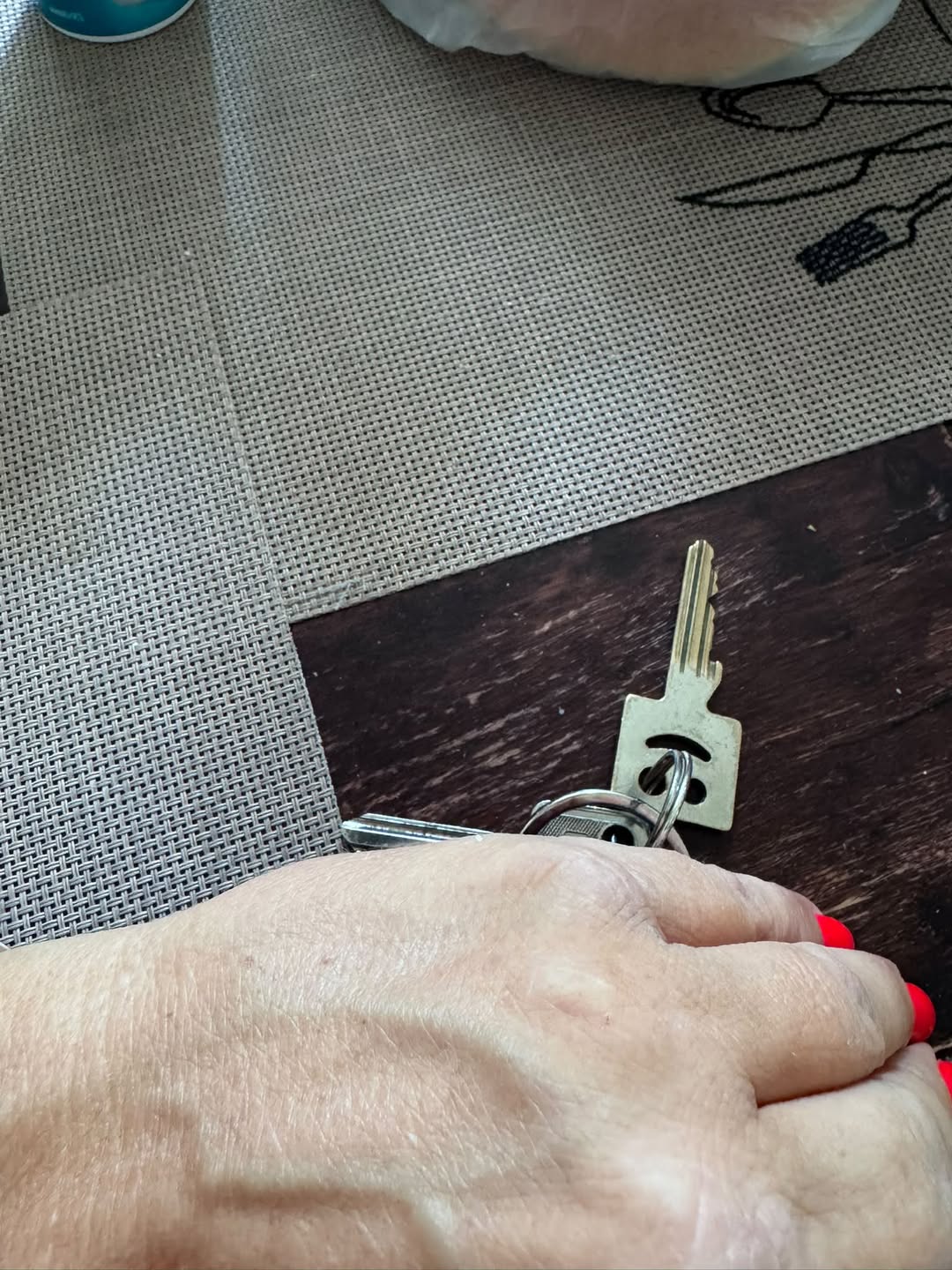 Found keys