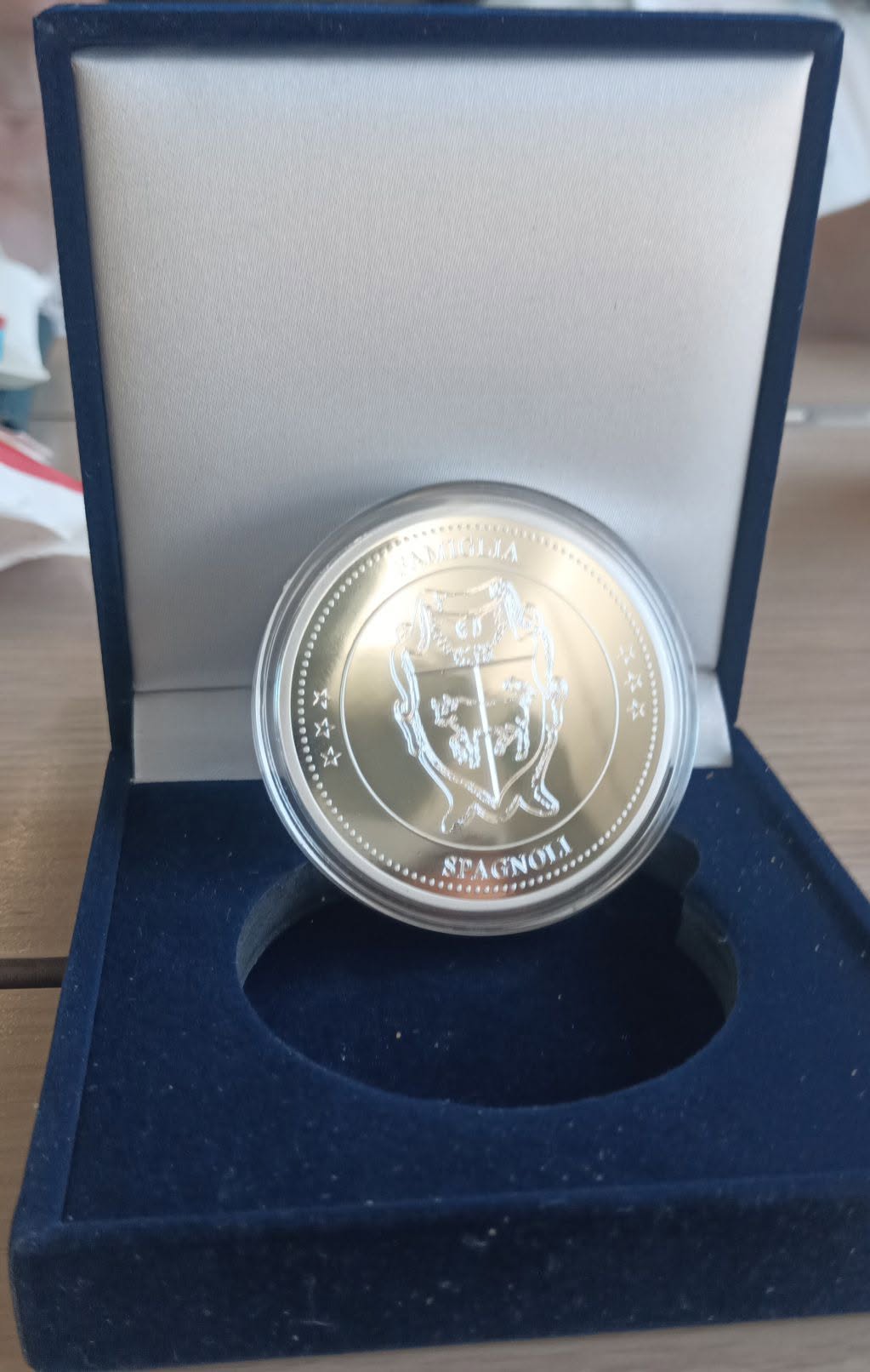 Found Medal in Trenitalia