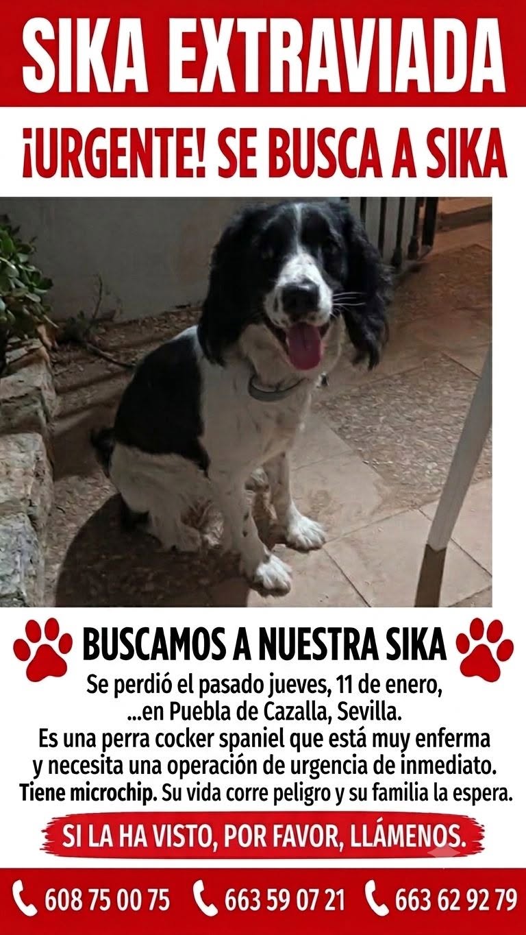 Lost Dog in Seville