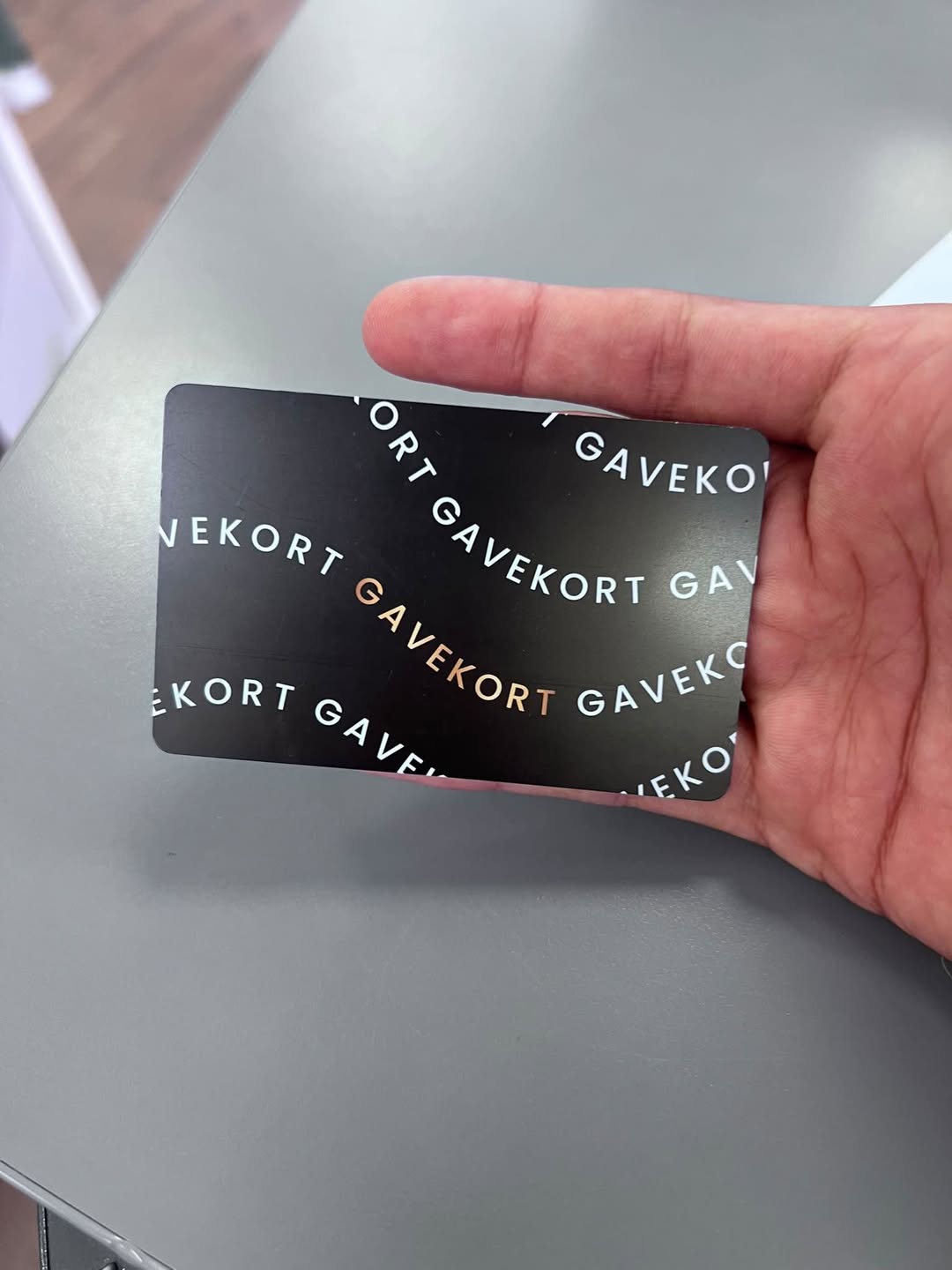 Found Gift Card in Halden