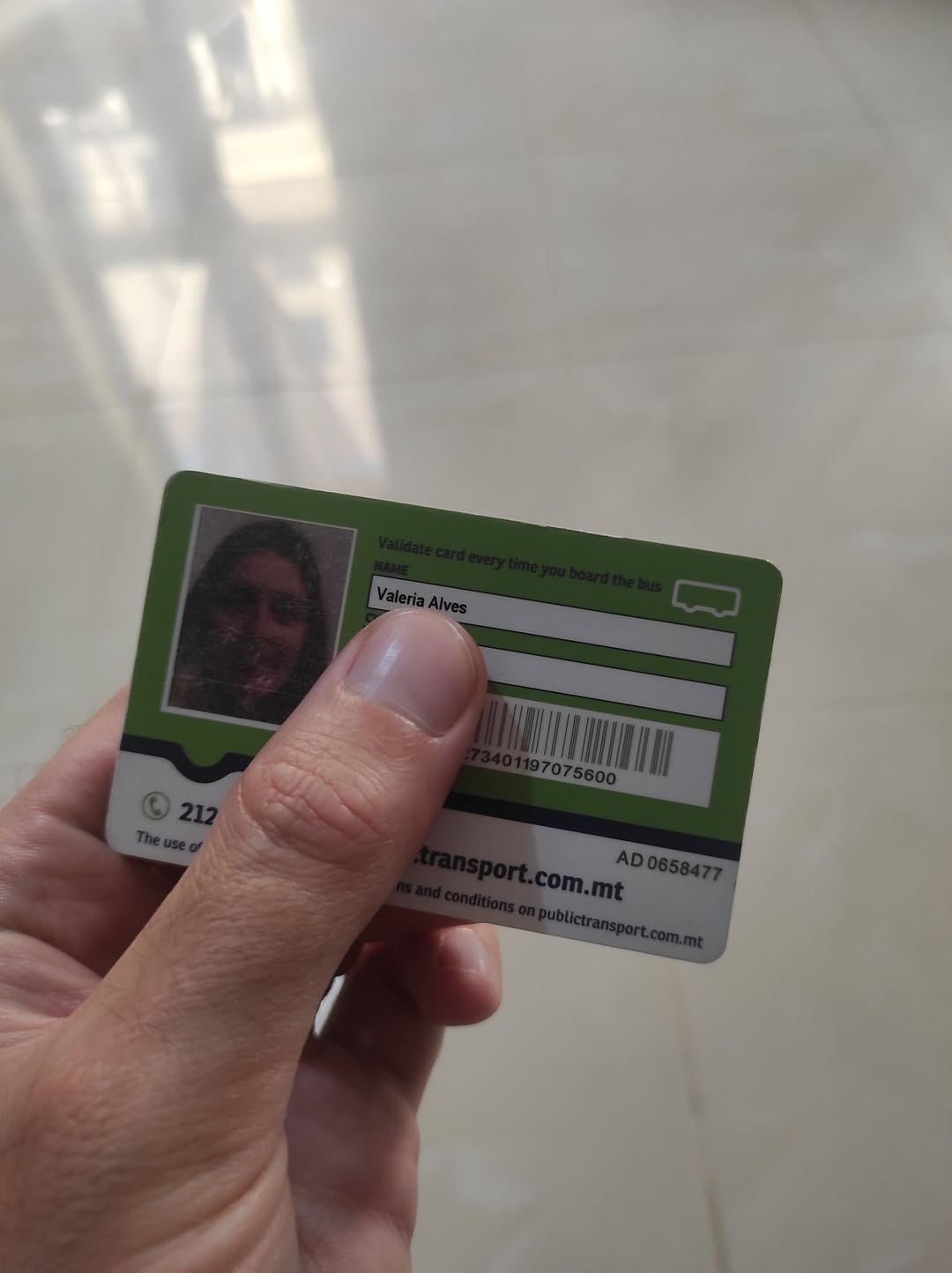 Found ID in Guadalupe Bar