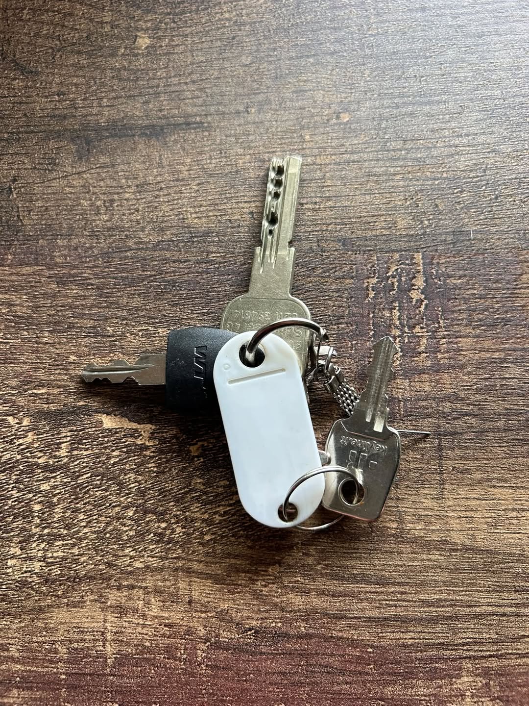 Found keys